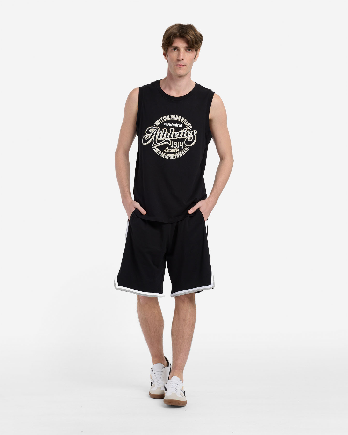 Canotta ADMIRAL ESSENTIAL COLLEGE M - Nero - 4 | Cisalfa Sport