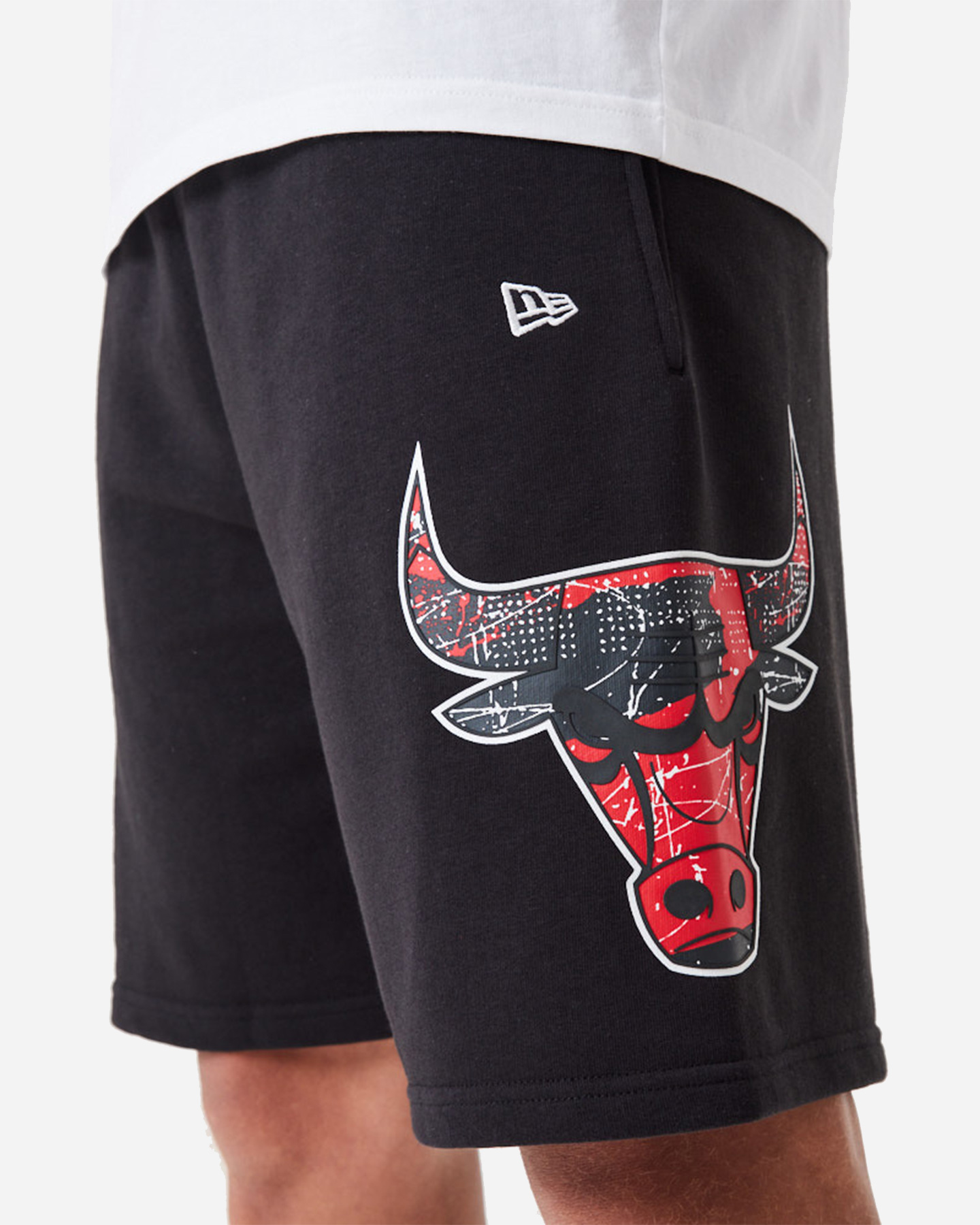 Pantaloncini NEW ERA LOGO CHICAGO BULLS  - Nero - 2 | Cisalfa Sport