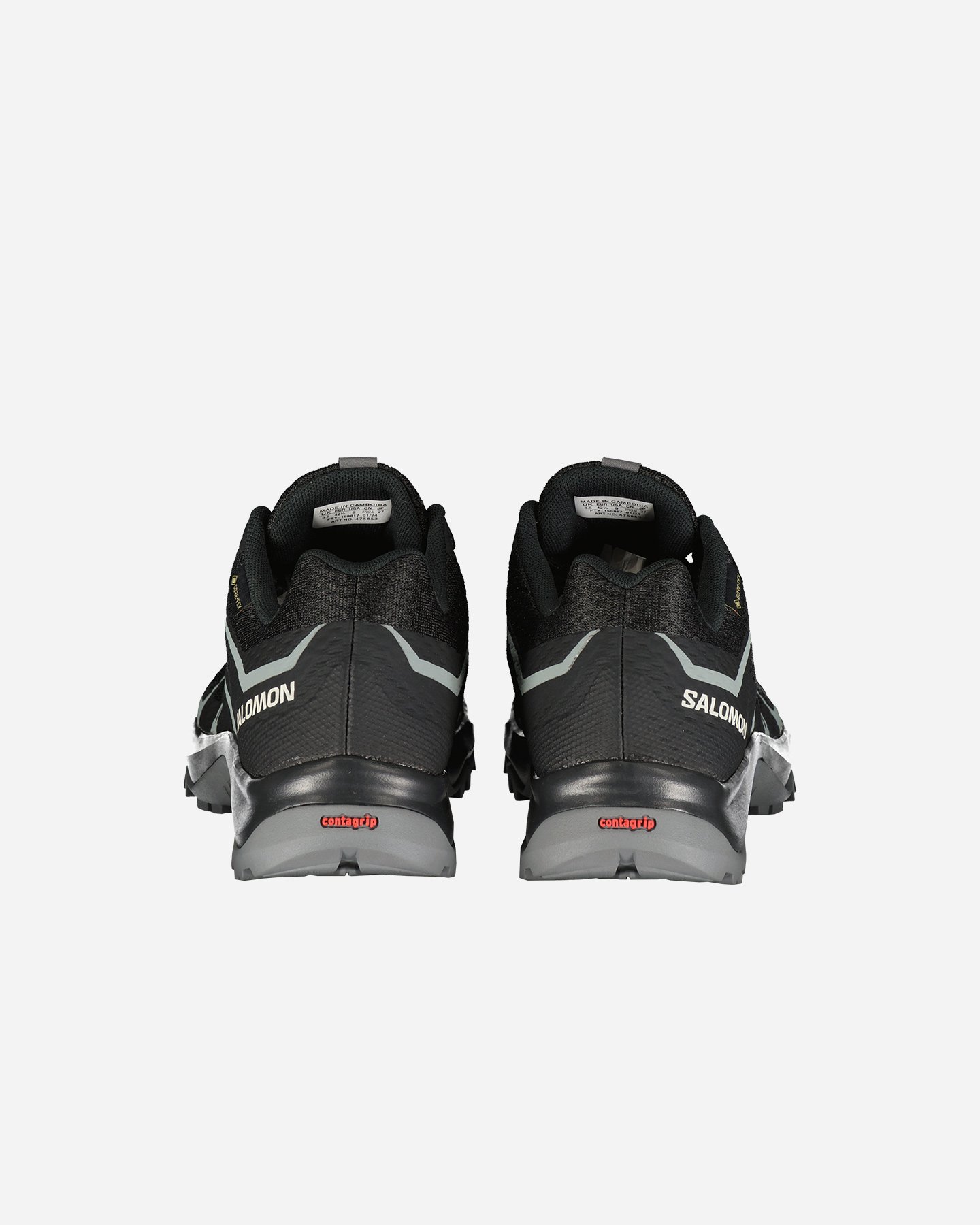 Scarpe trail SALOMON WARRA GTX M - Nero - 4 | Cisalfa Sport