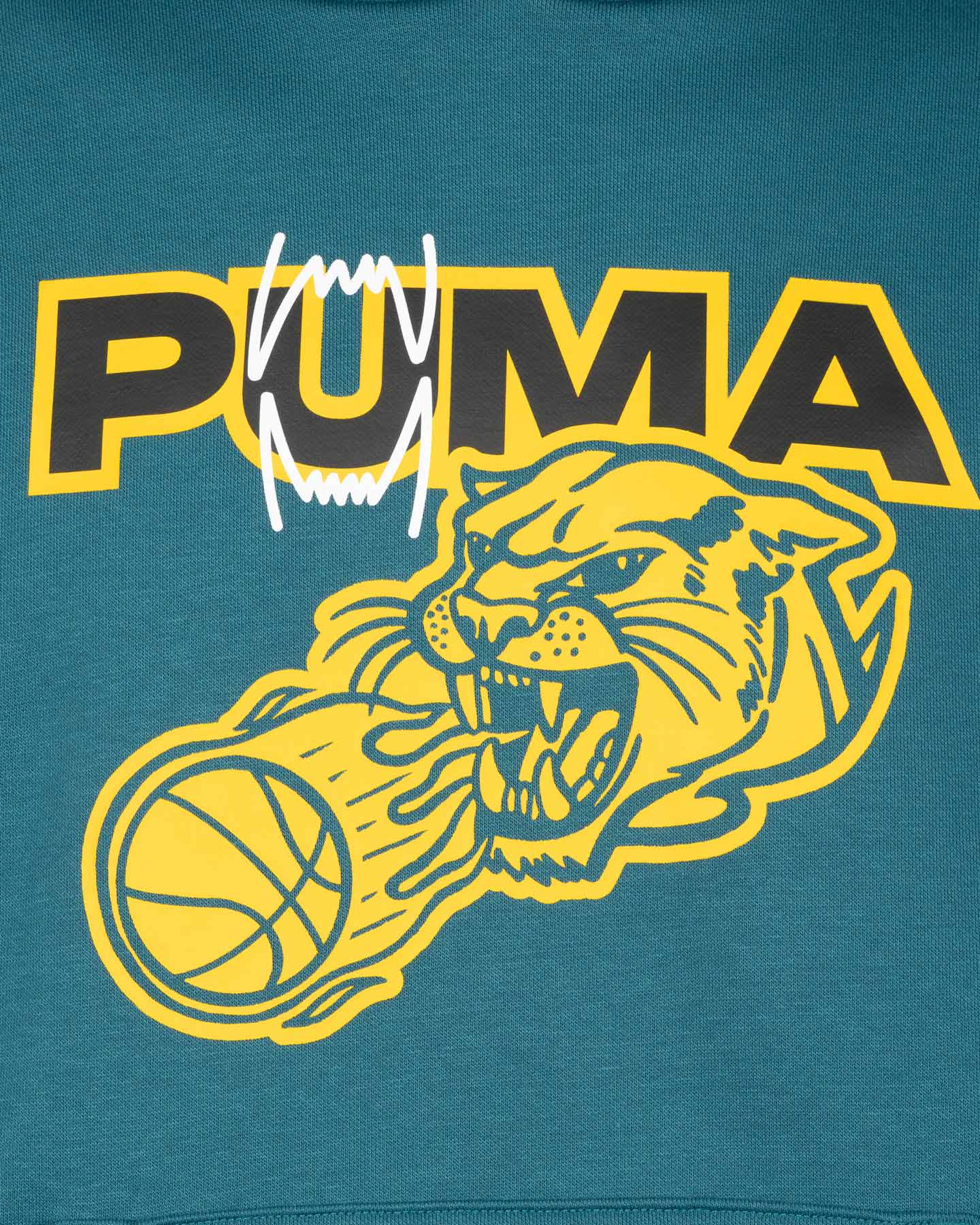 Felpa PUMA WINNING SHOT GFX M - Verde - 2 | Cisalfa Sport