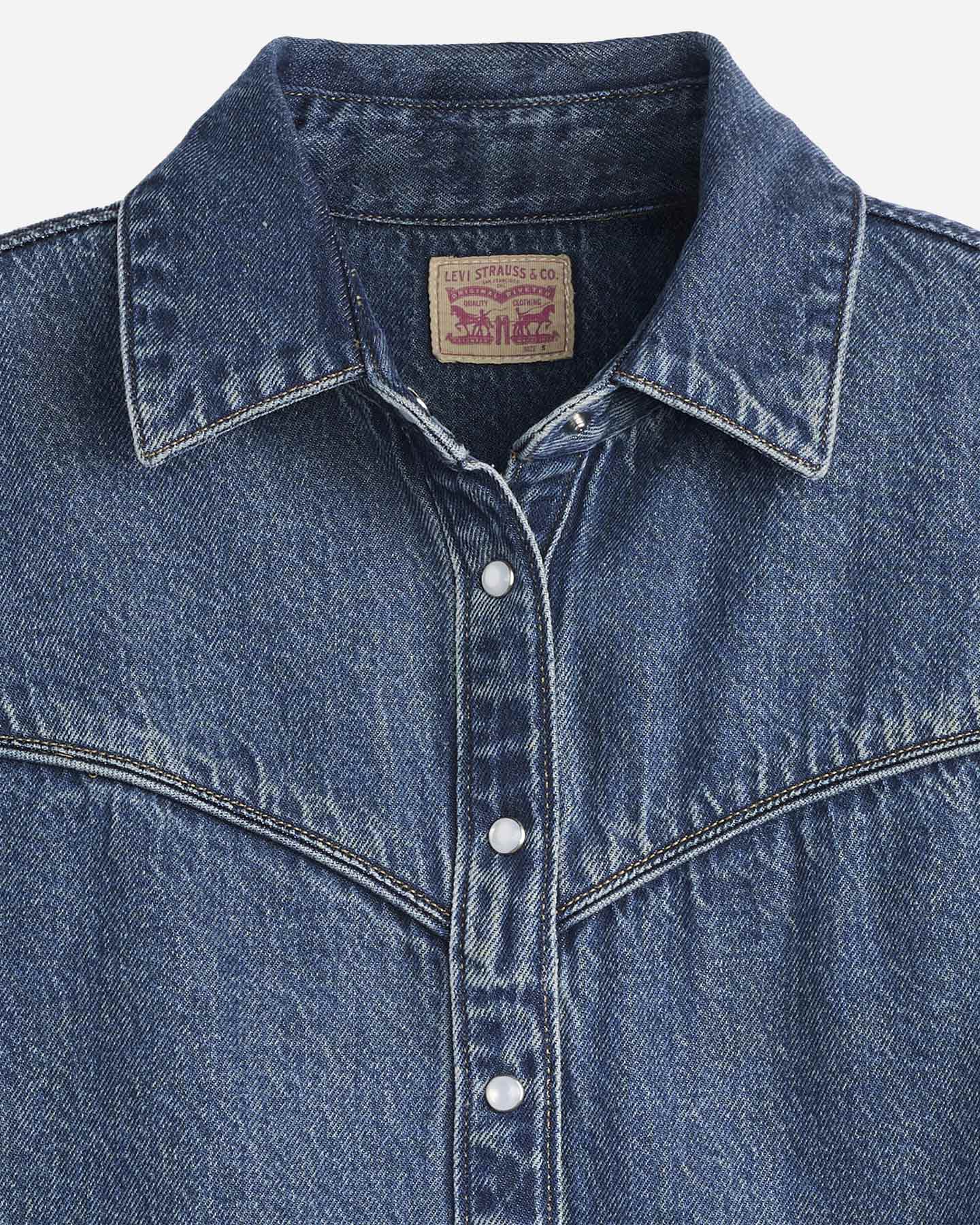 Camicia LEVI'S DENIM W - Denim - 4 | Cisalfa Sport