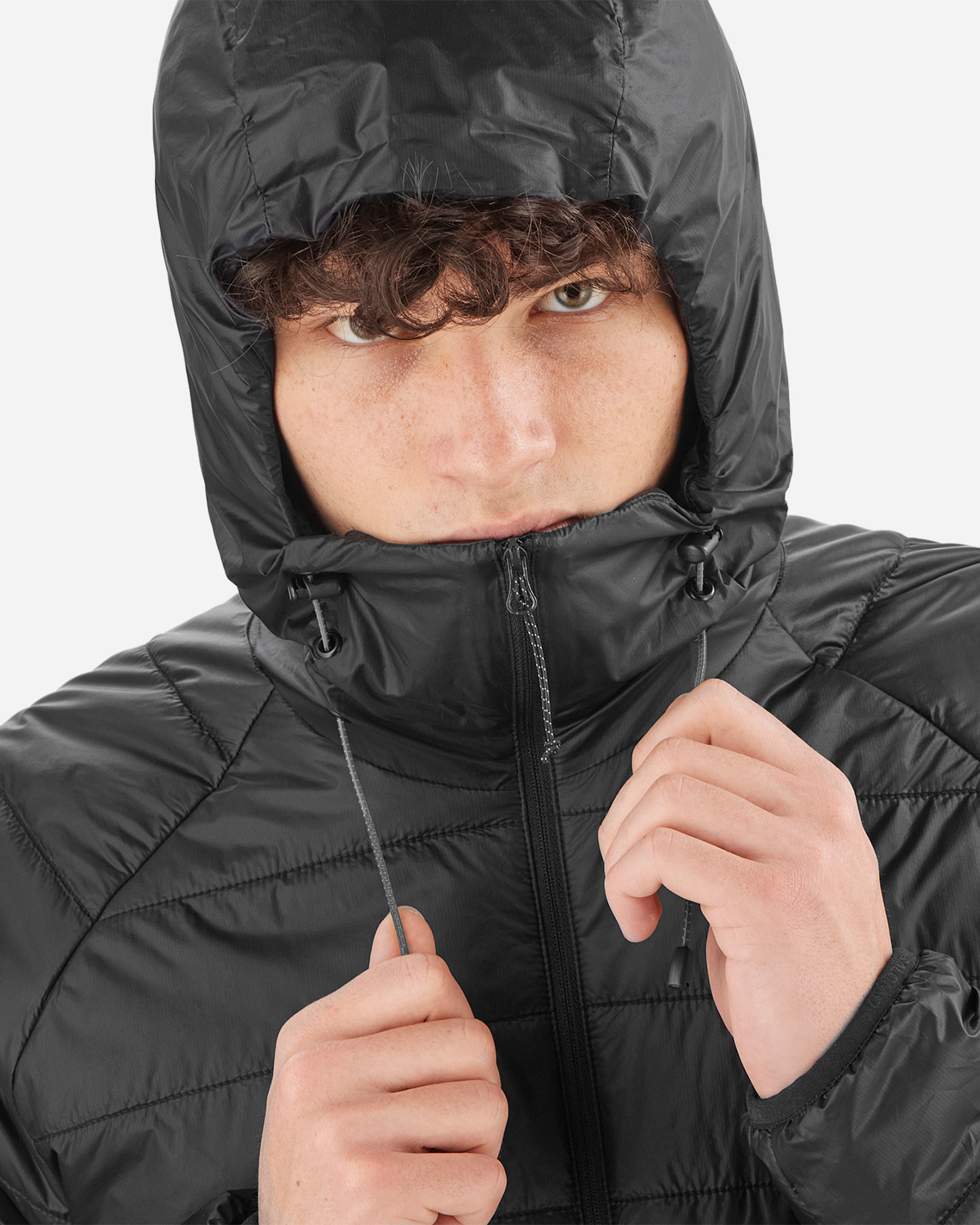 Giacca outdoor SALOMON OUTLINE INSULETED M - Nero - 4 | Cisalfa Sport