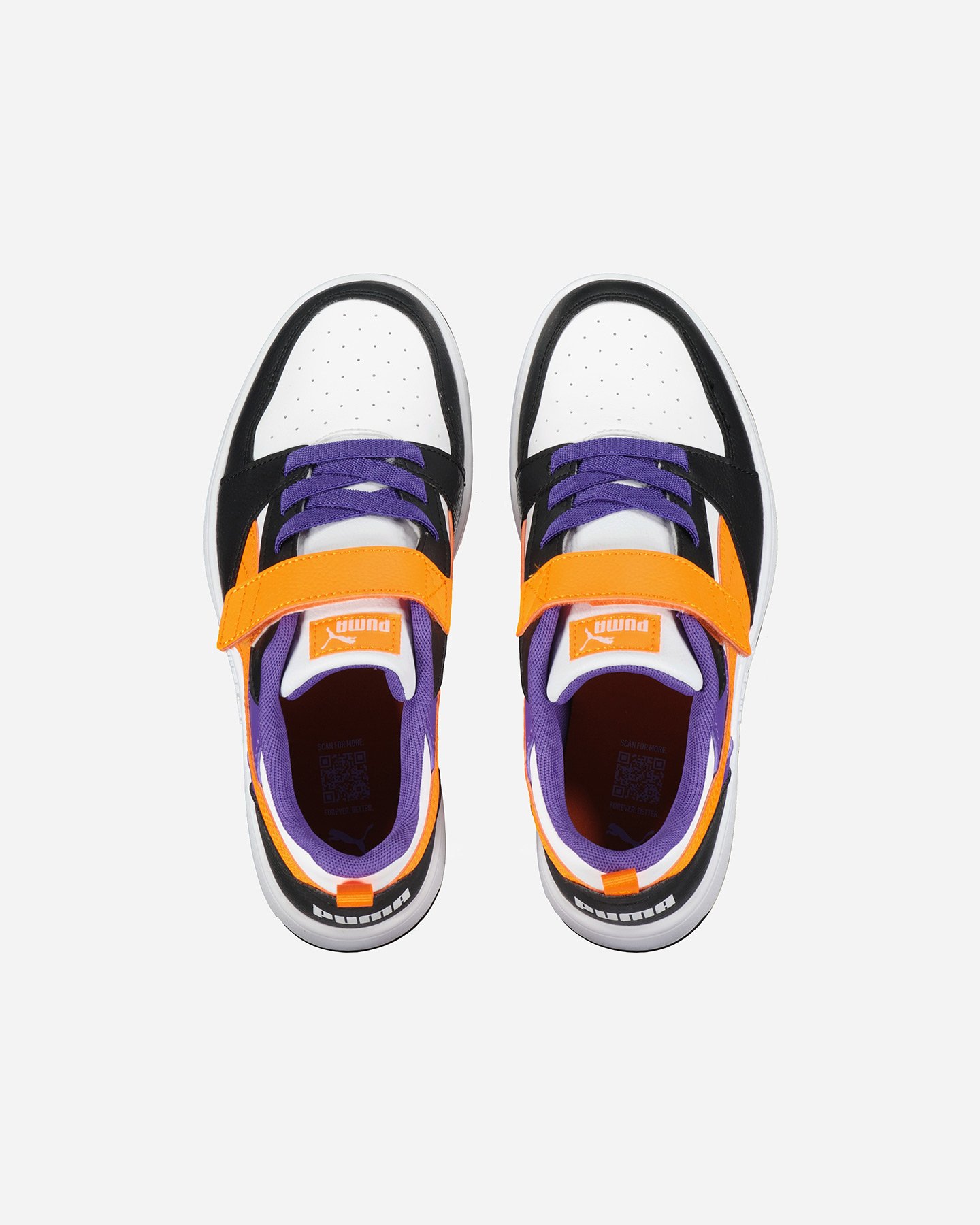 Scarpe sneakers PUMA REBOUND V6 LO PS JR - Bianco - 4 | Cisalfa Sport