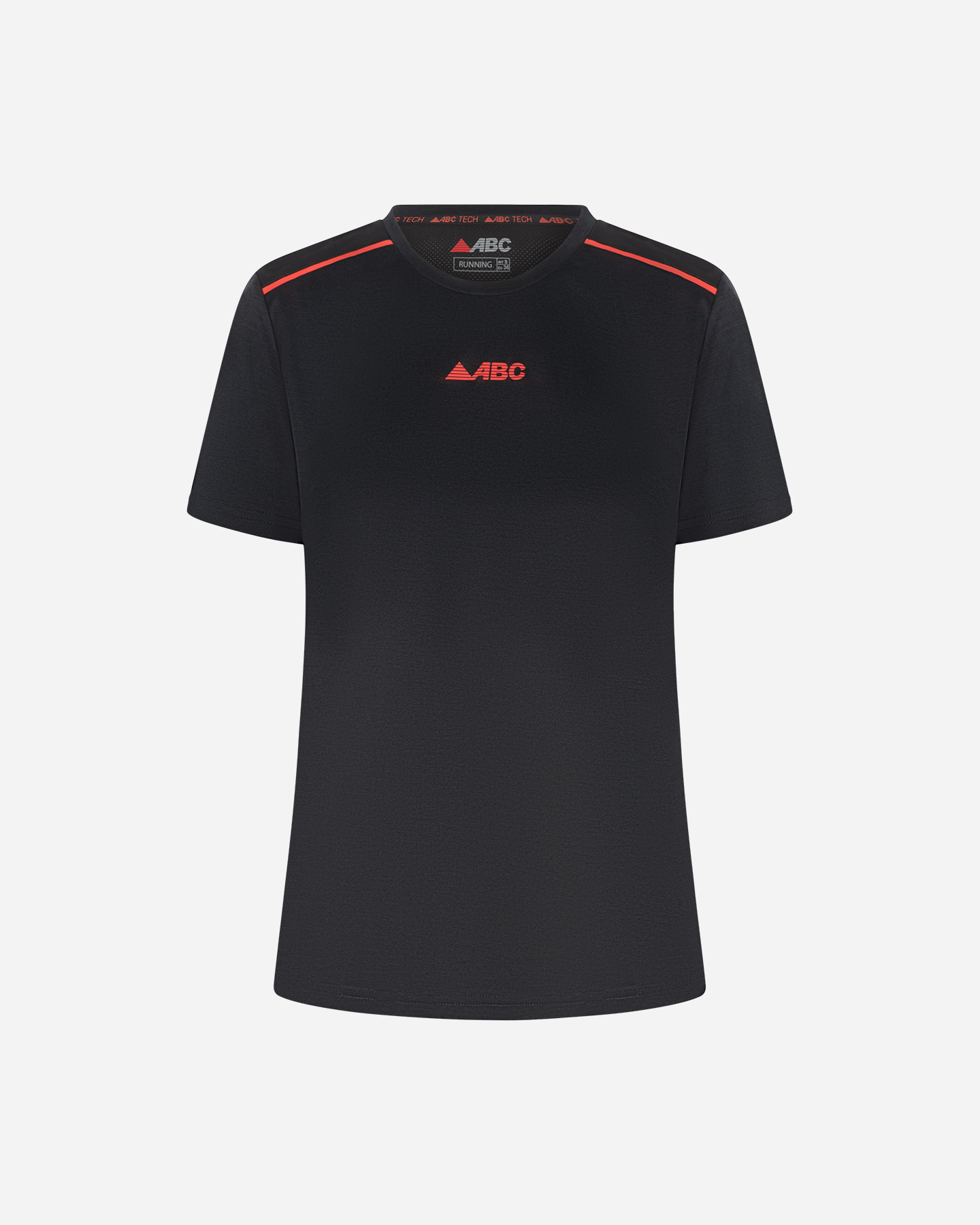 T-shirt running ABC TECH W - Nero - 0 | Cisalfa Sport
