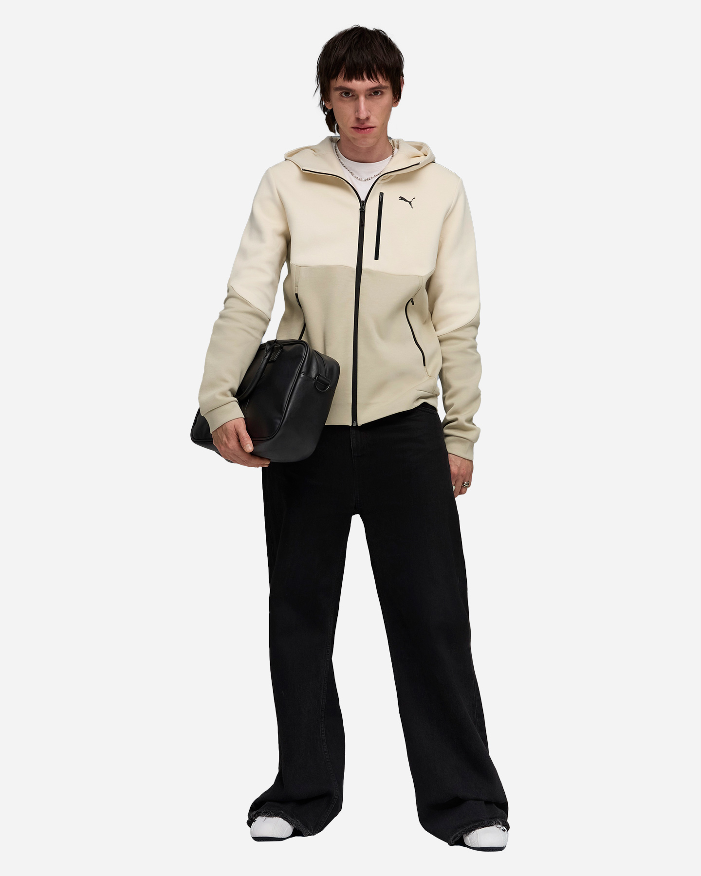 Felpa PUMA TECH M - Bianco - 4 | Cisalfa Sport