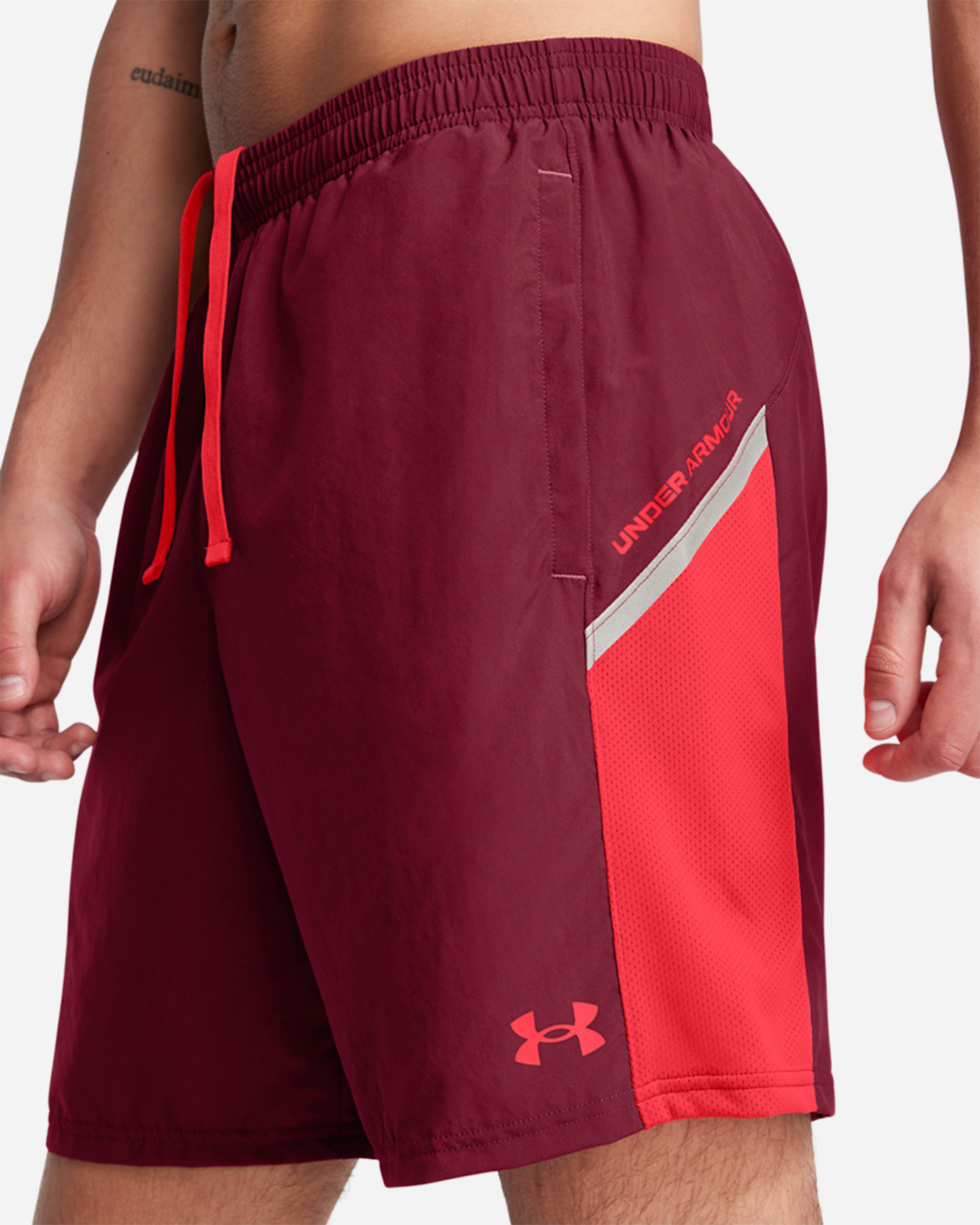 Pantalone training UNDER ARMOUR TECH UTILITY M - Rosso - 4 | Cisalfa Sport