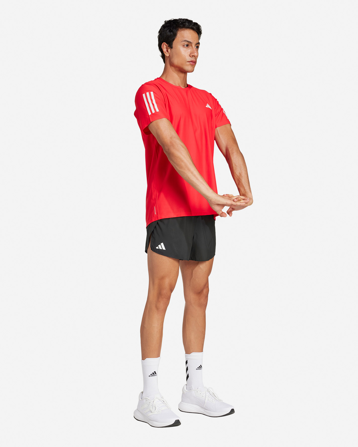 T-shirt running ADIDAS OTR B M - Rosso - 3 | Cisalfa Sport