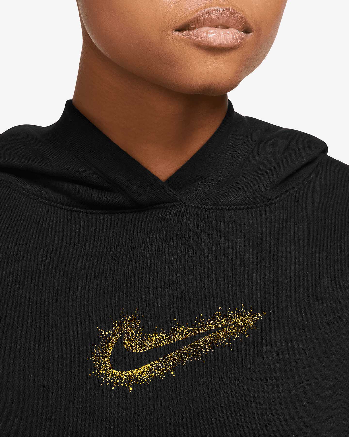 Felpa NIKE CROP LOGO GLITTER W - 2 | Cisalfa Sport