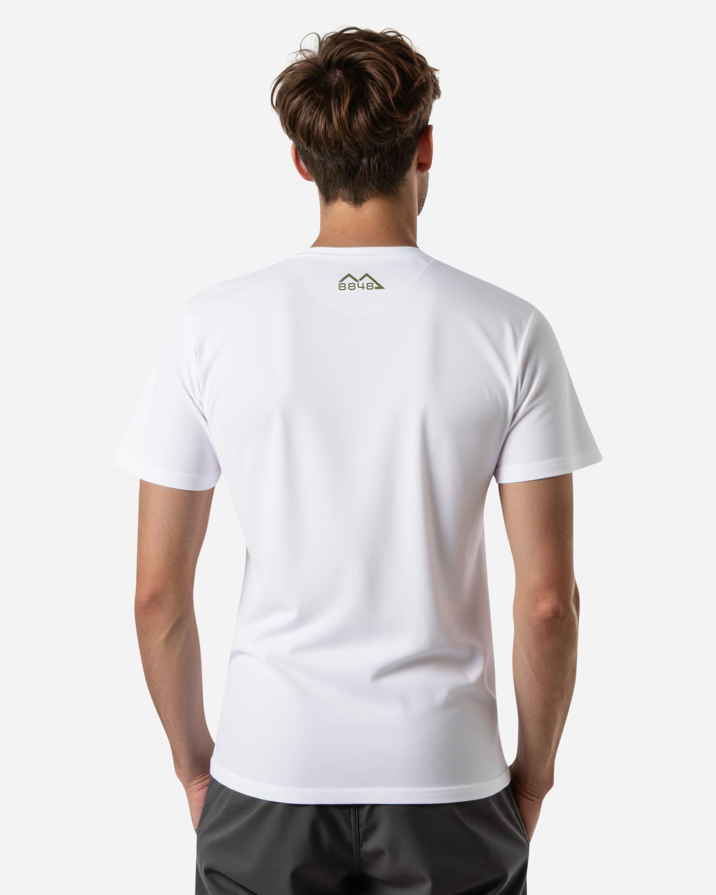 T-shirt 8848 MOUNTAIN ESSENTIAL M - Bianco - 4 | Cisalfa Sport