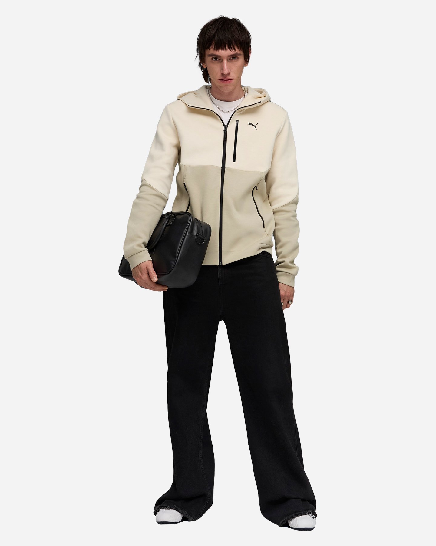 Felpa PUMA TECH M - Bianco - 4 | Cisalfa Sport