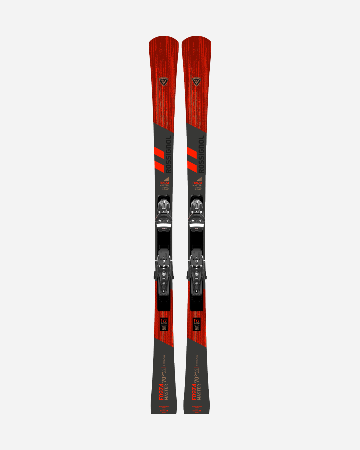 Sci ROSSIGNOL FORZA 70'+ V-TI MASTER R22 SPX 14 RC  - Rosso - 1 | Cisalfa Sport