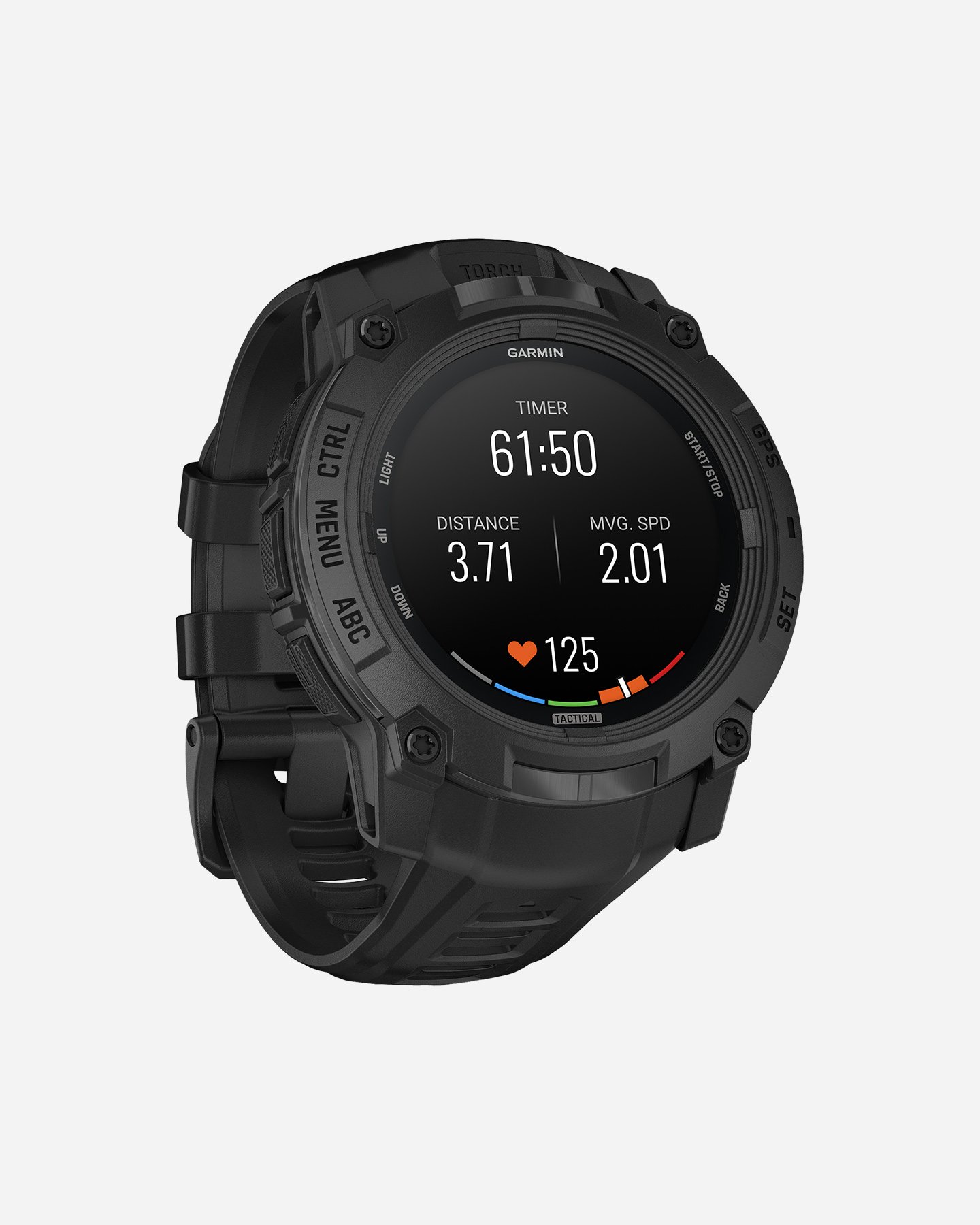 Orologio multifunzione GARMIN INSTINCT 3 TACTICAL 50 MM  - Nero - 2 | Cisalfa Sport