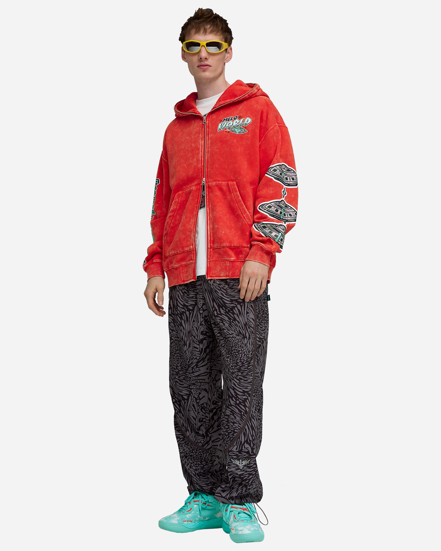 Abbigliamento basket PUMA MELO WORLD M - Grigio - 4 | Cisalfa Sport