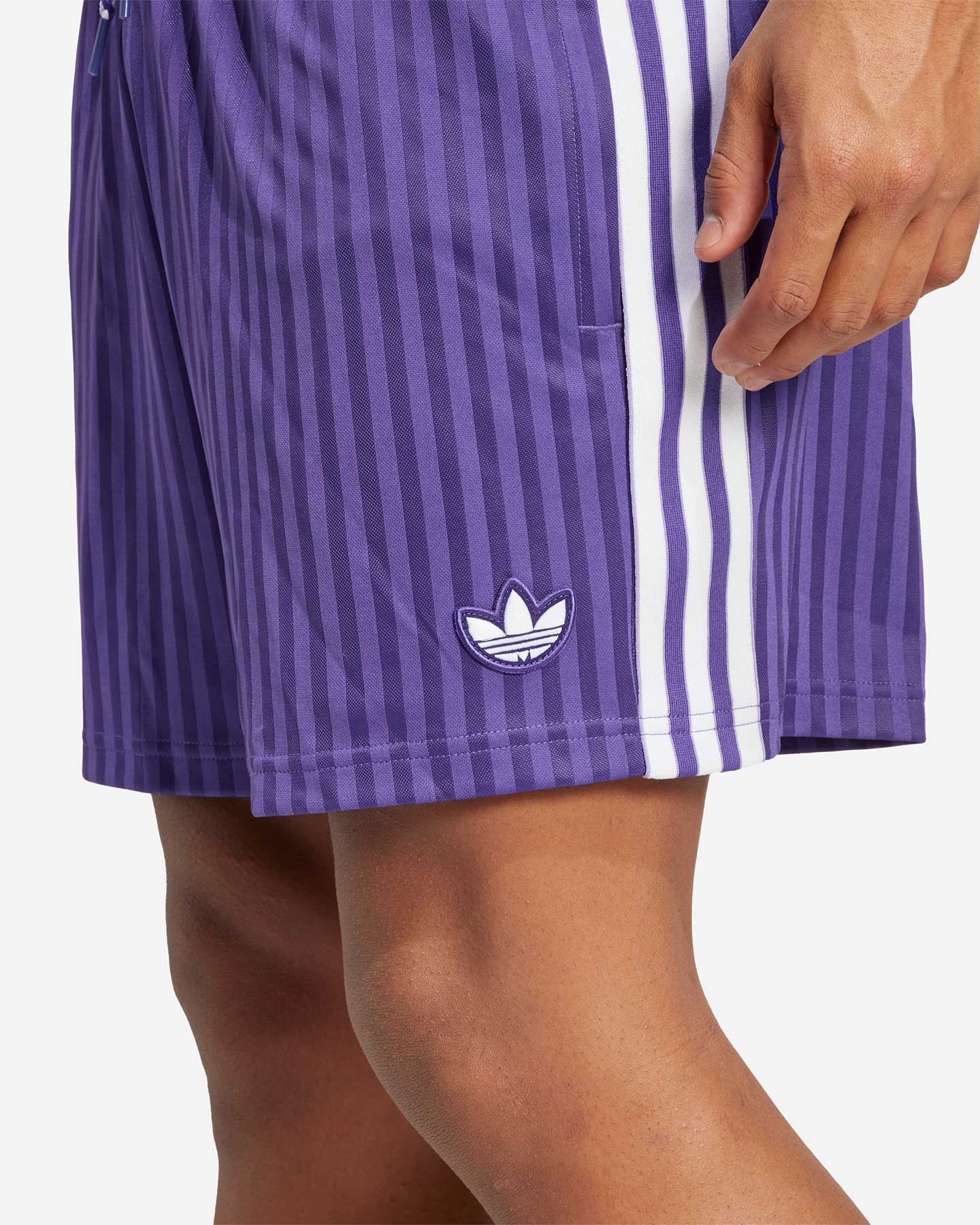 Pantaloncini calcio ufficiali ADIDAS REAL MADRID OG ICON 24-25 M - Viola - 4 | Cisalfa Sport