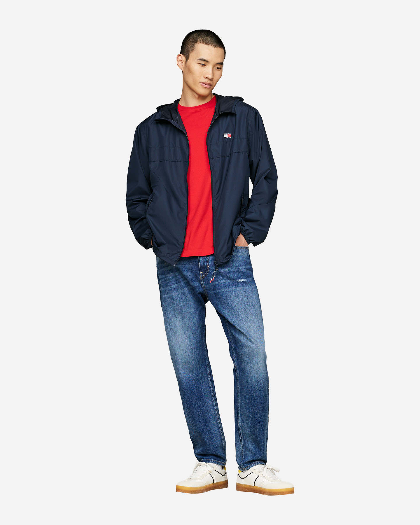 Giubbotto TOMMY HILFIGER CHICAGO WINDBREAKER M - Blu Navy - 1 | Cisalfa Sport