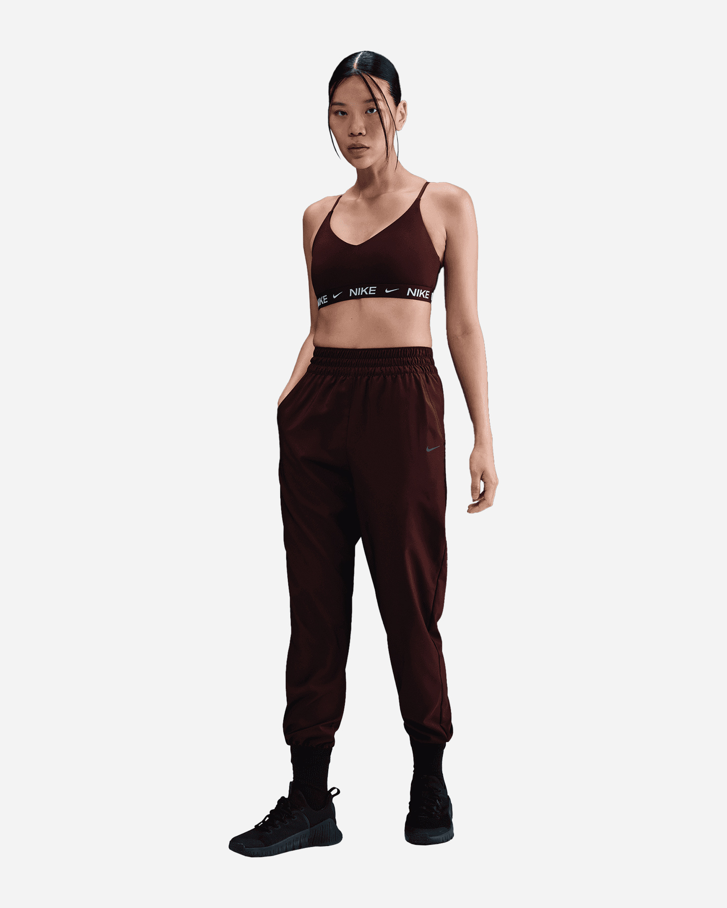 Bra training NIKE INDY LS W - Rosso - 3 | Cisalfa Sport