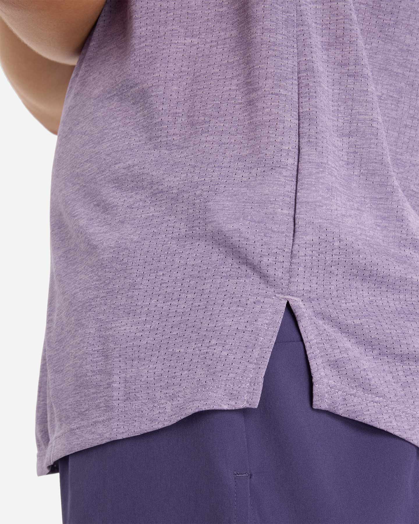 T-shirt running NEW BALANCE ATHLETICS W - Viola - 5 | Cisalfa Sport