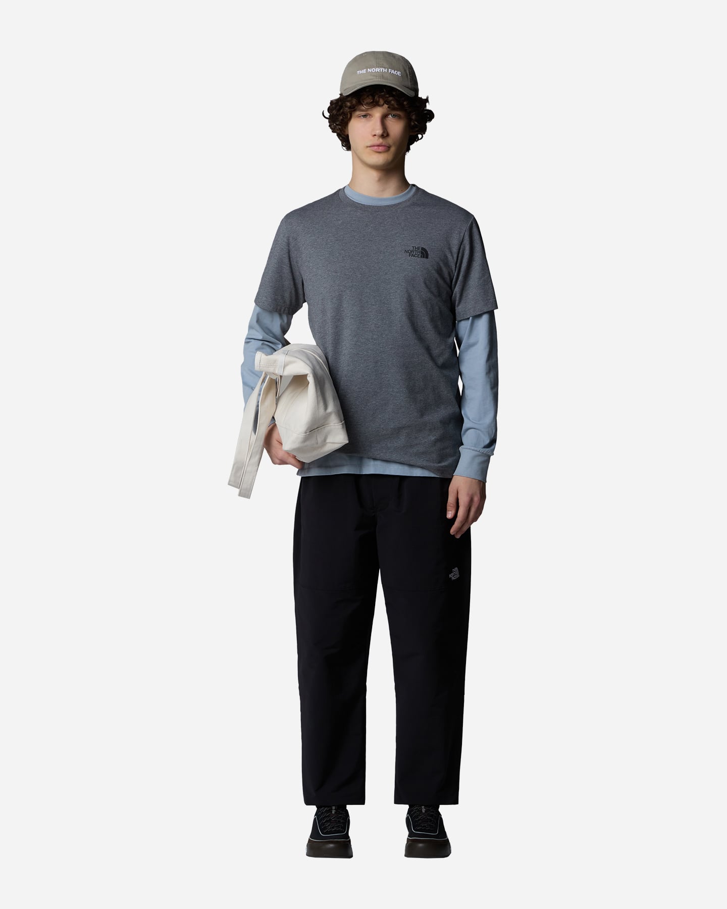 T-shirt THE NORTH FACE SIMPLE DOME M - Grigio - 4 | Cisalfa Sport