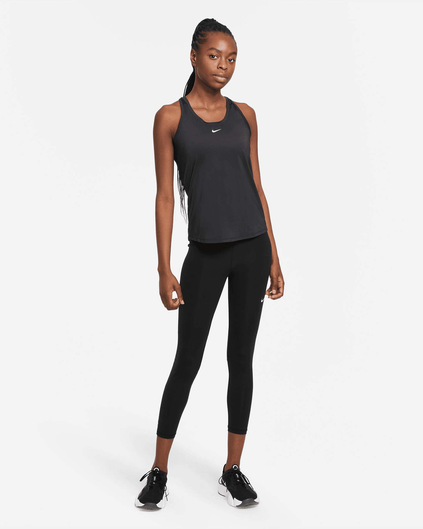 Canotta training NIKE SLIM SMALL LOGO W - Nero - 2 | Cisalfa Sport