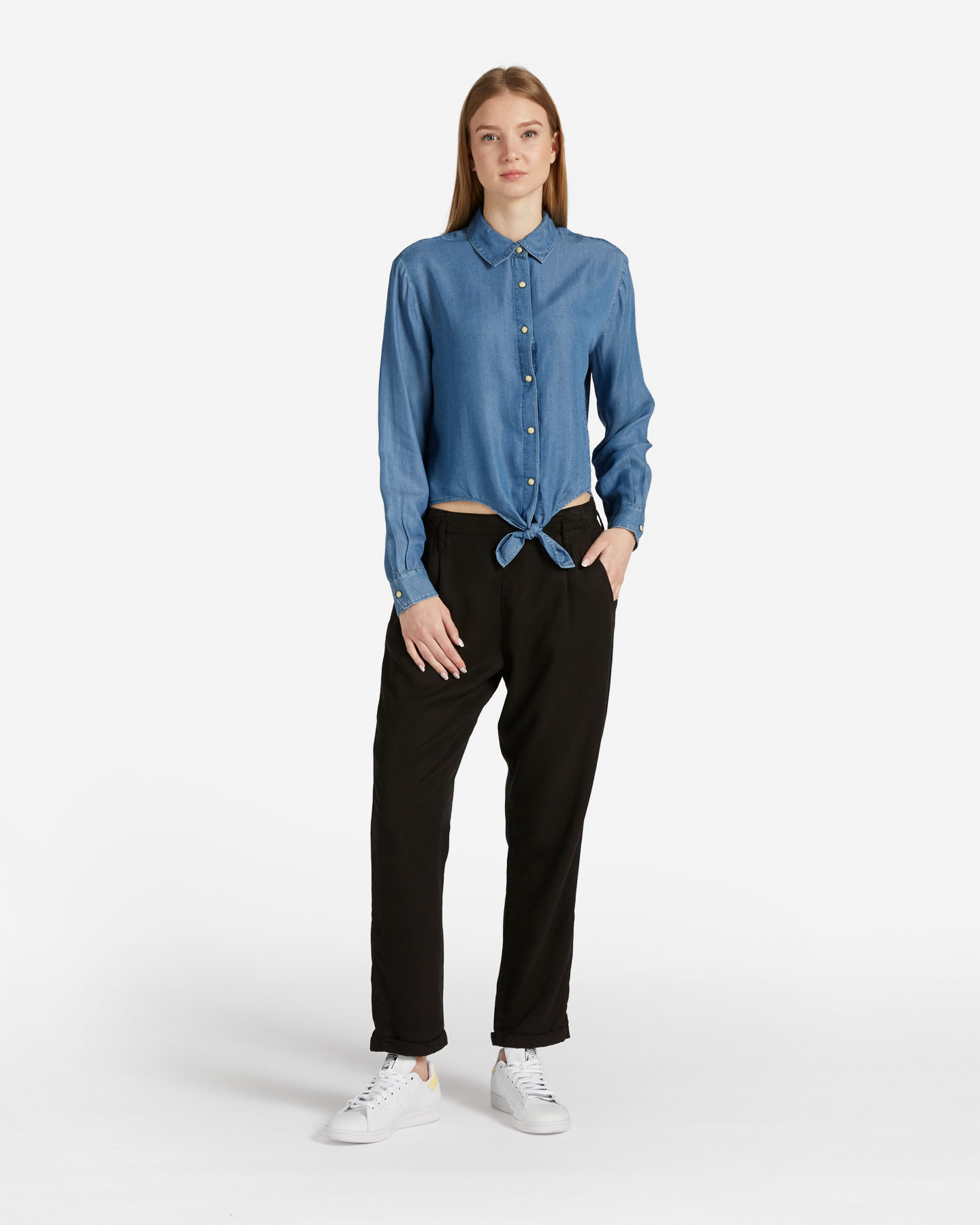 Camicia MISTRAL ESSENTIAL W - Denim - 1 | Cisalfa Sport