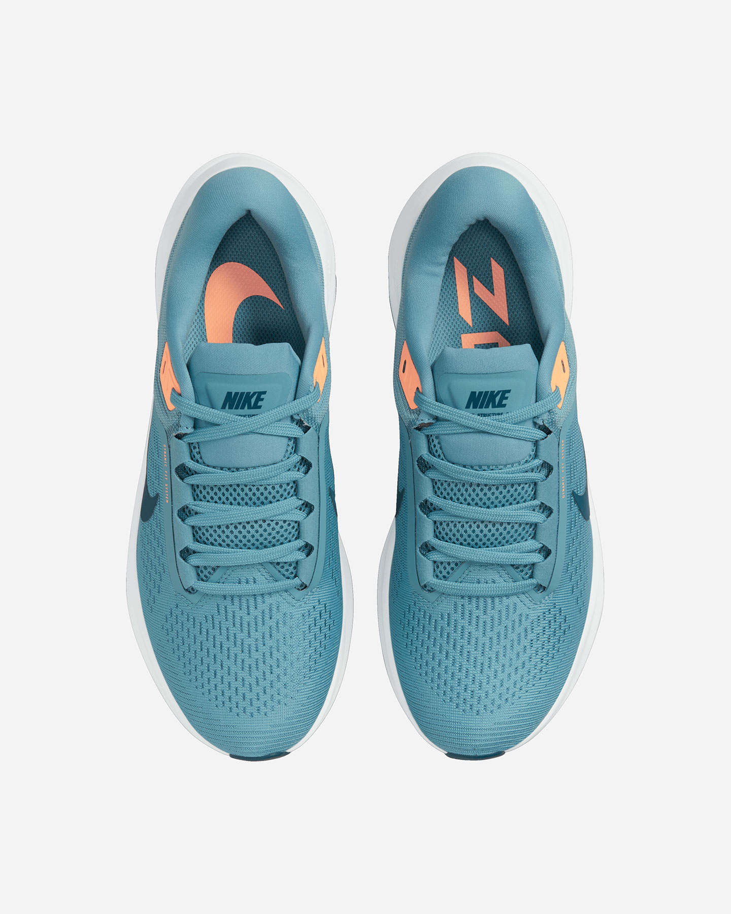 Scarpe running NIKE AIR ZOOM STRUCTURE 24 W - Azzurro - 3 | Cisalfa Sport