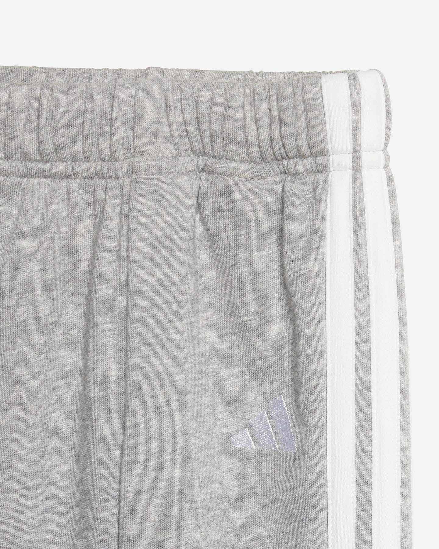 Tuta ADIDAS INFANT 3STRIPES JR - Grigio - 2 | Cisalfa Sport