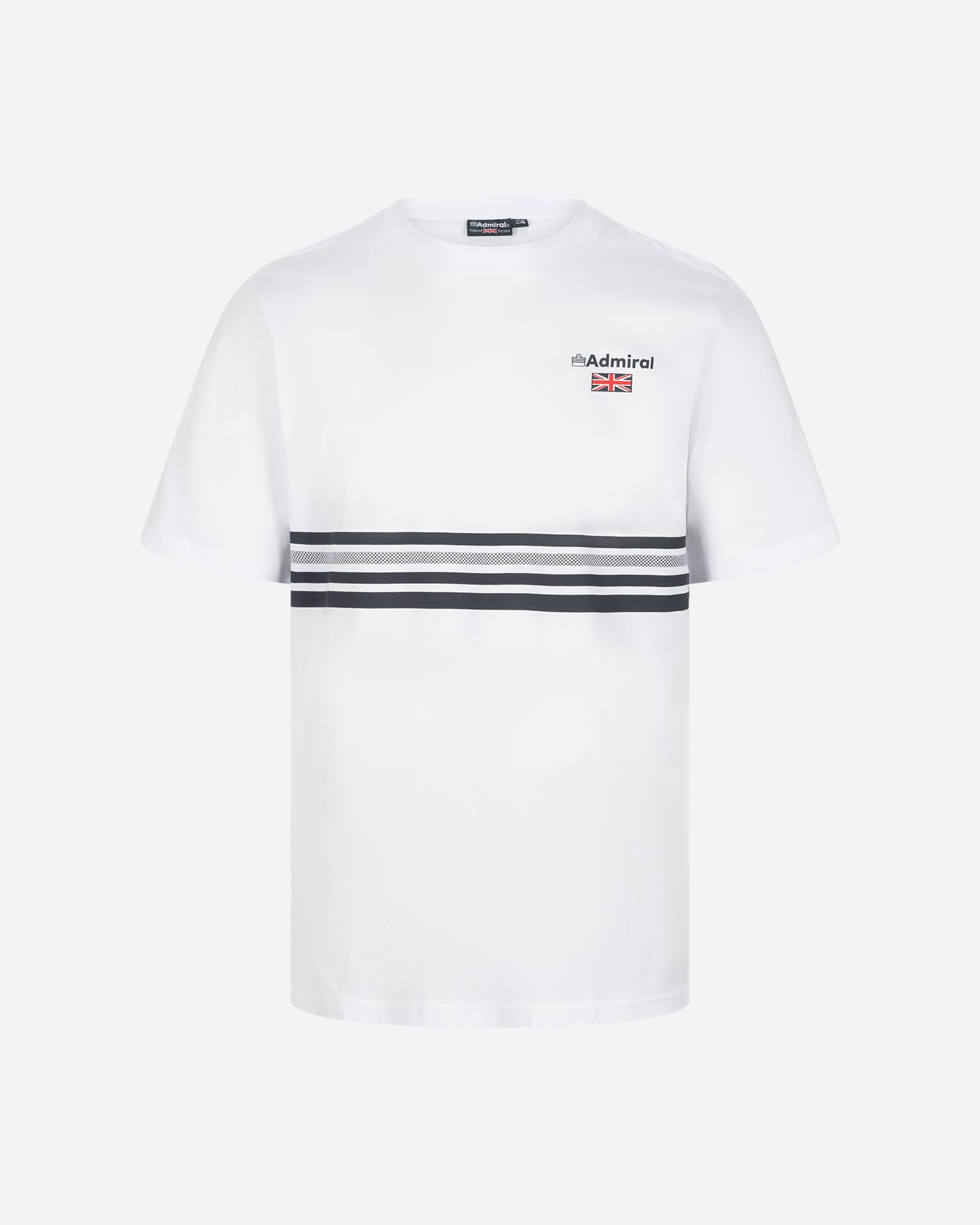 T-shirt ADMIRAL ESSENTIAL COLLEGE M - Bianco - 0 | Cisalfa Sport