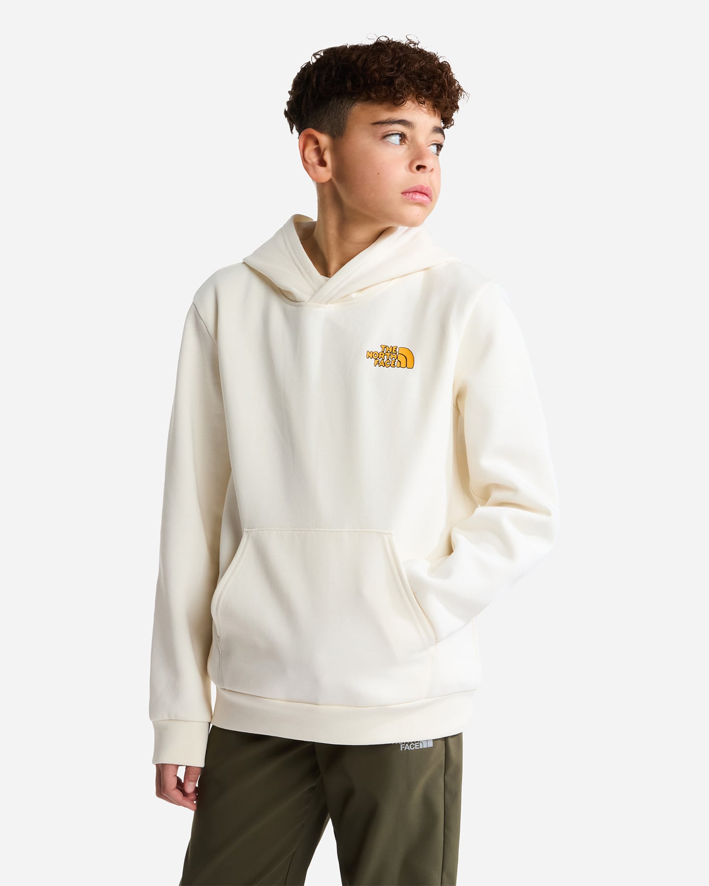 Felpa THE NORTH FACE BASIC JR - Beige - 3 | Cisalfa Sport
