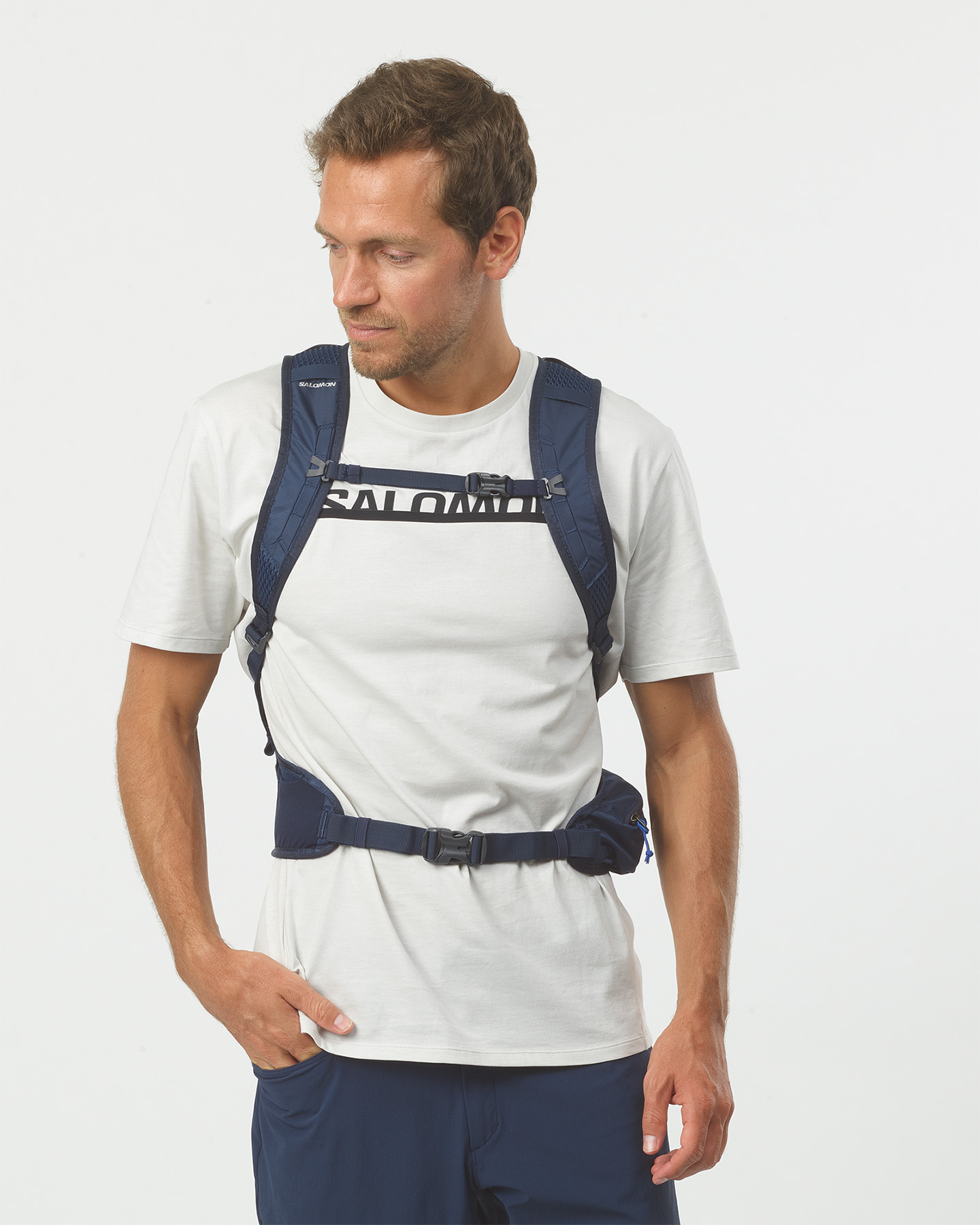 Zaino SALOMON TRAIL BLAZER 20  - Blu - 2 | Cisalfa Sport