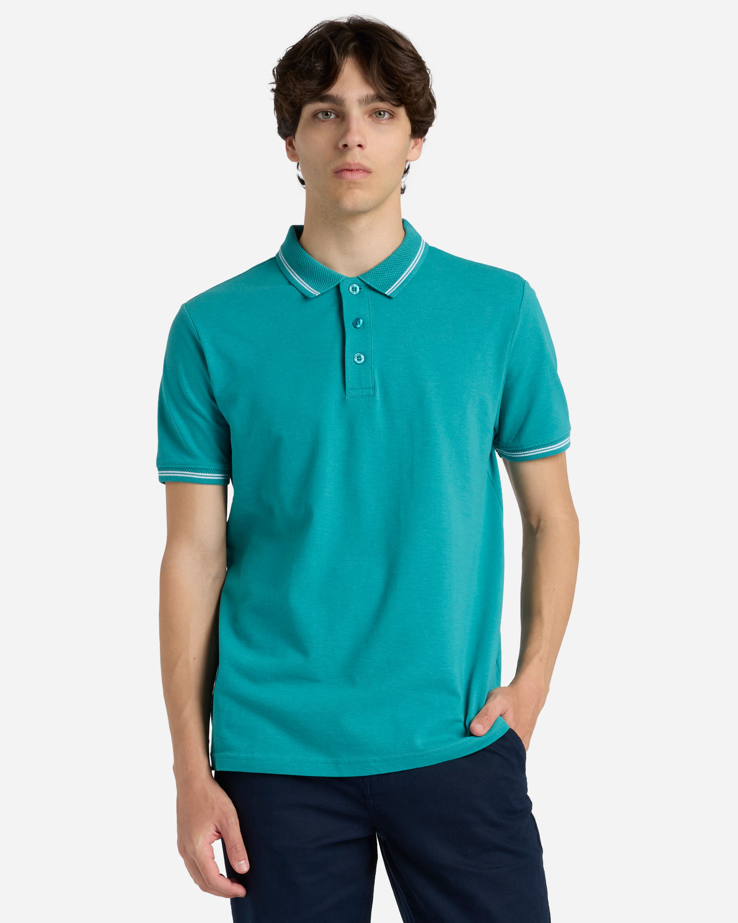 Polo DACK'S ESSENTIAL M - Verde - 1 | Cisalfa Sport