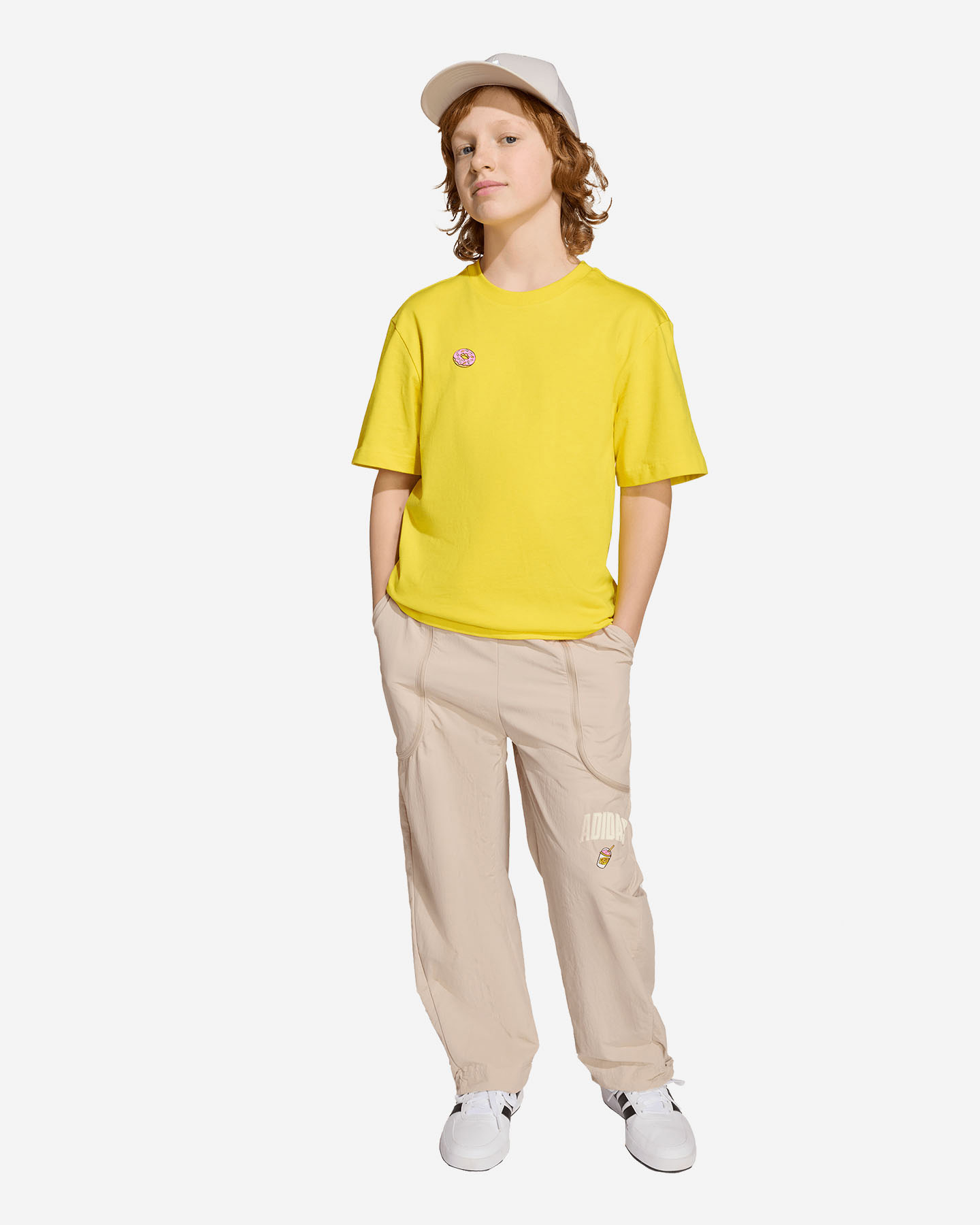 T-shirt ADIDAS SIMPSONS JR - Giallo - 3 | Cisalfa Sport