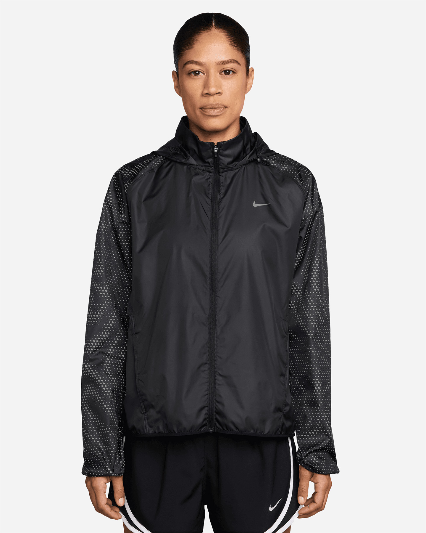 Giacca running NIKE TEMPO REPEL W - Nero - 0 | Cisalfa Sport