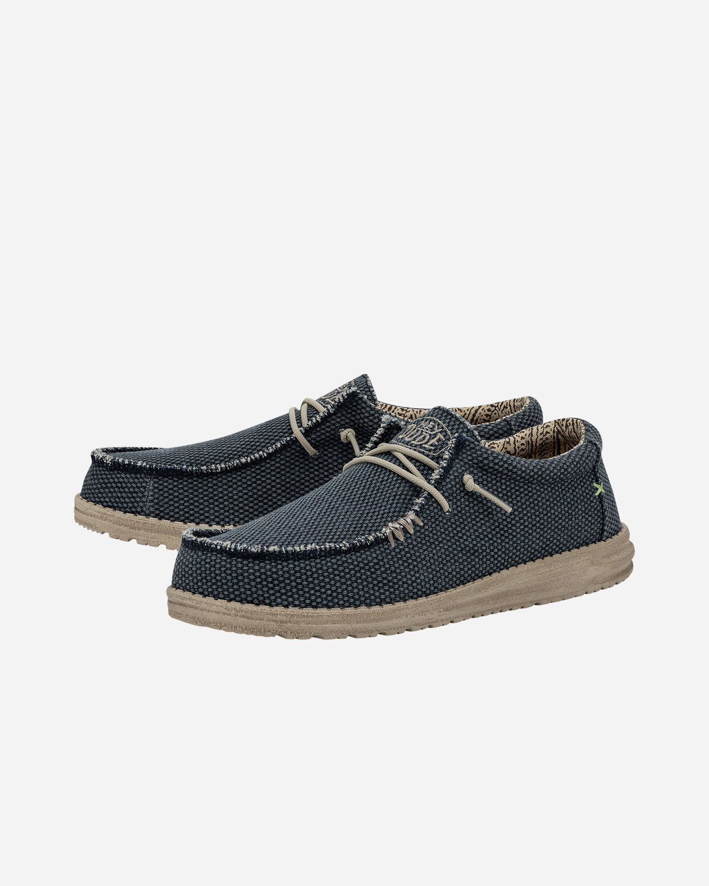Scarpe urban HEYDUDE WALLY BRAIDED M - Blu Navy - 1 | Cisalfa Sport
