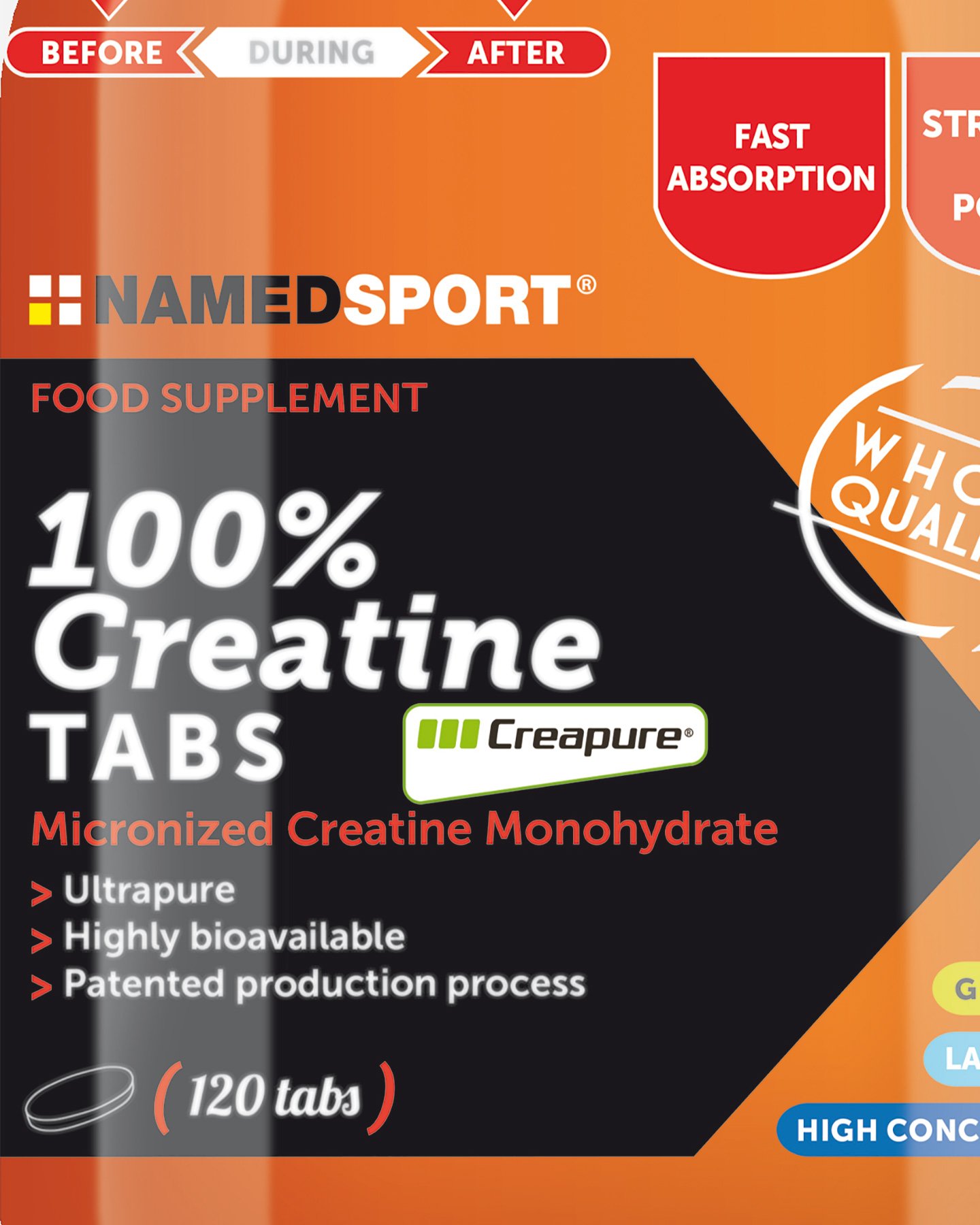 Energetico NAMED SPORT CREATINA 100% 120 CP  - Color mix - 1 | Cisalfa Sport