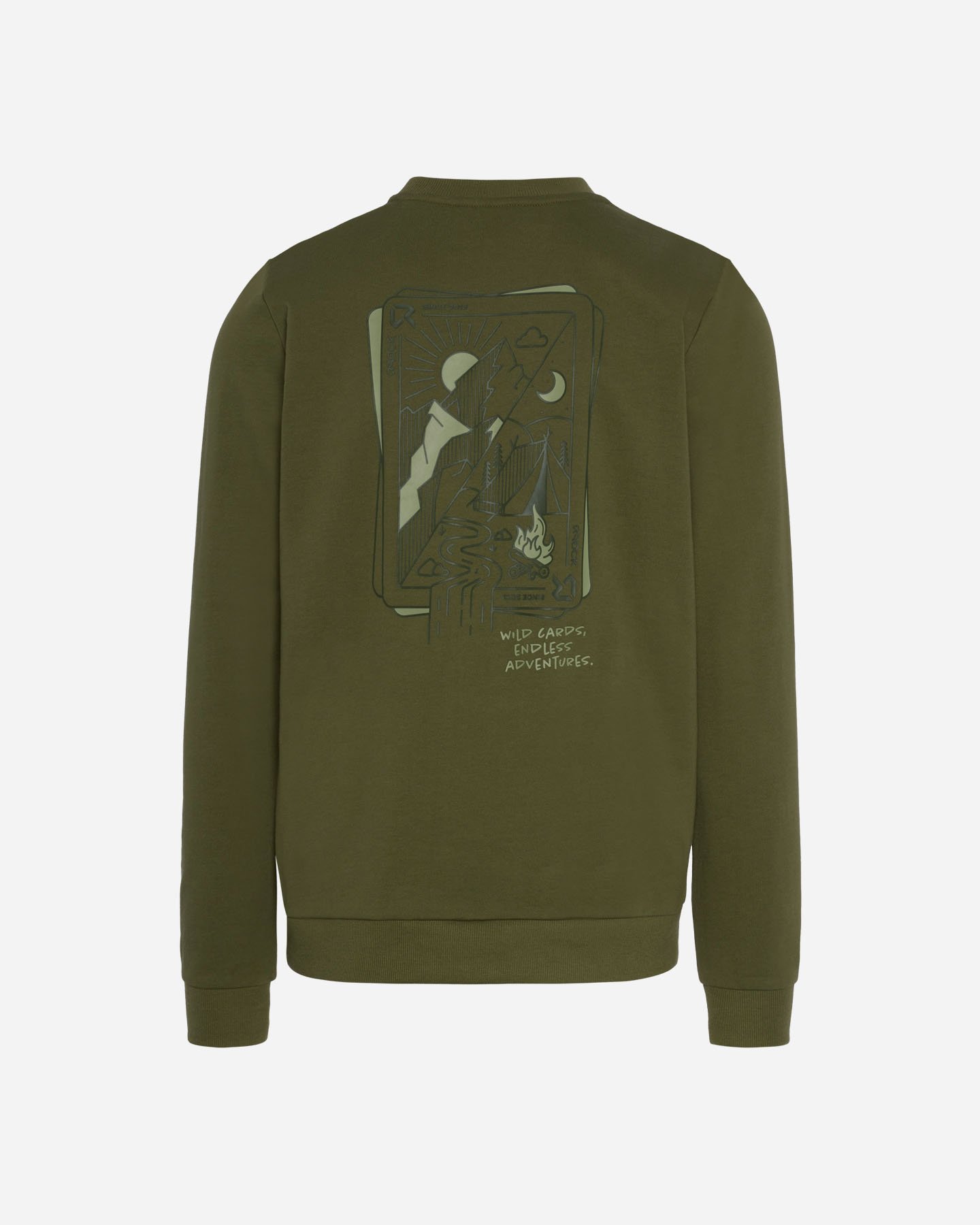 Felpa ROCK EXPERIENCE STARGATE M - Verde - 1 | Cisalfa Sport