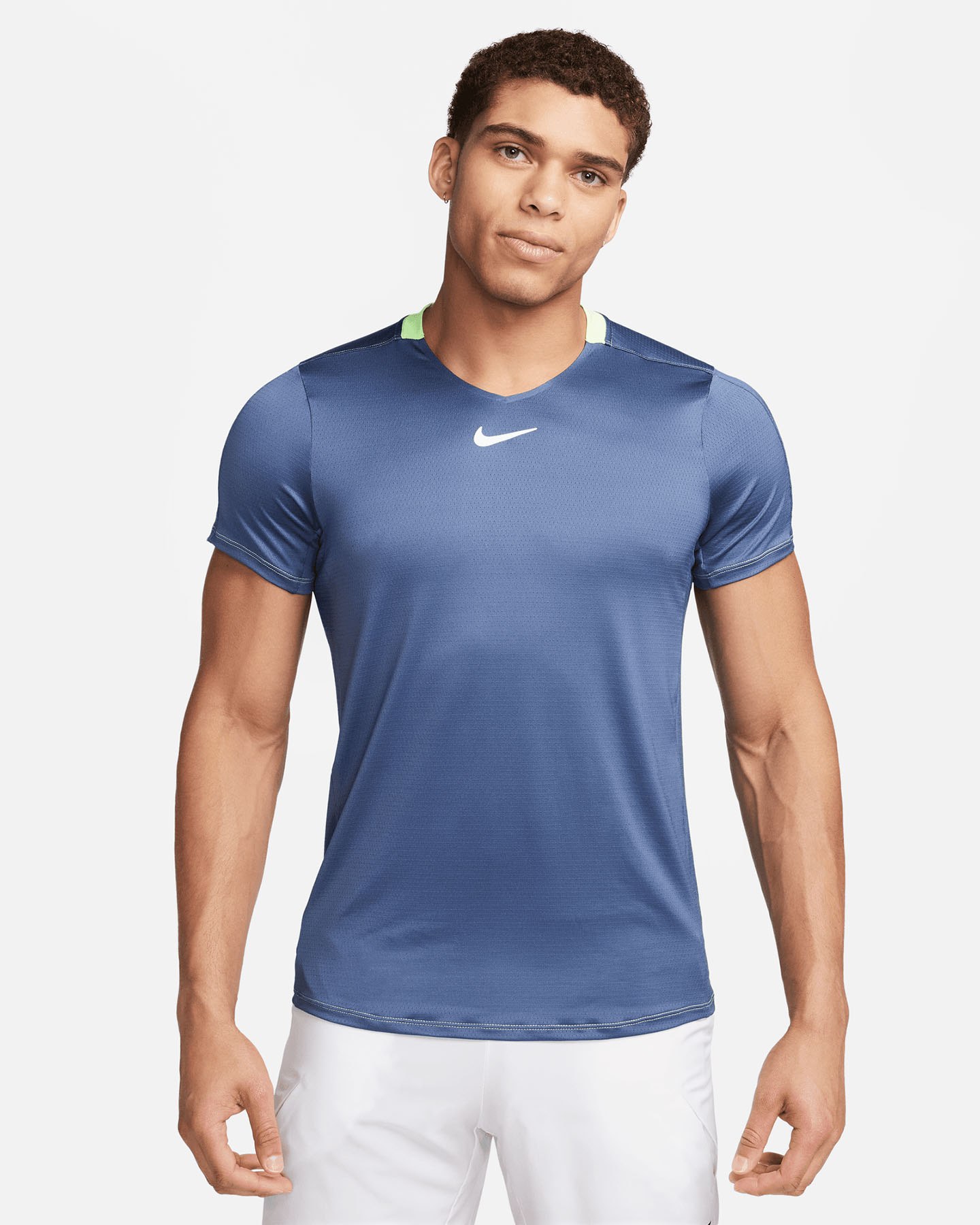 T-shirt tennis NIKE ADVANTAGE M - Blu - 0 | Cisalfa Sport