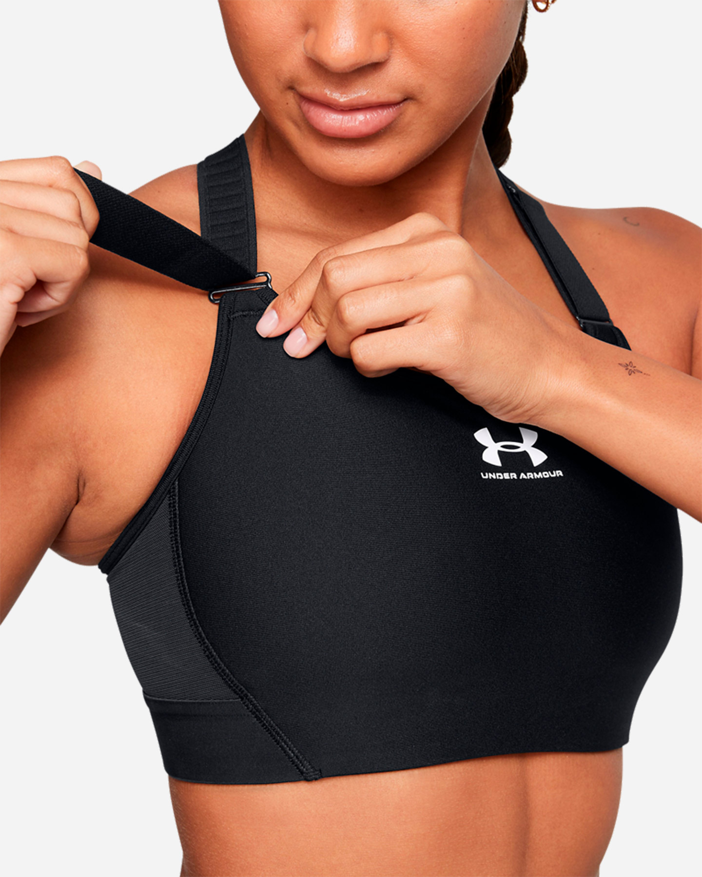 Bra training UNDER ARMOUR INFINITY BASELAYER W - Nero - 4 | Cisalfa Sport