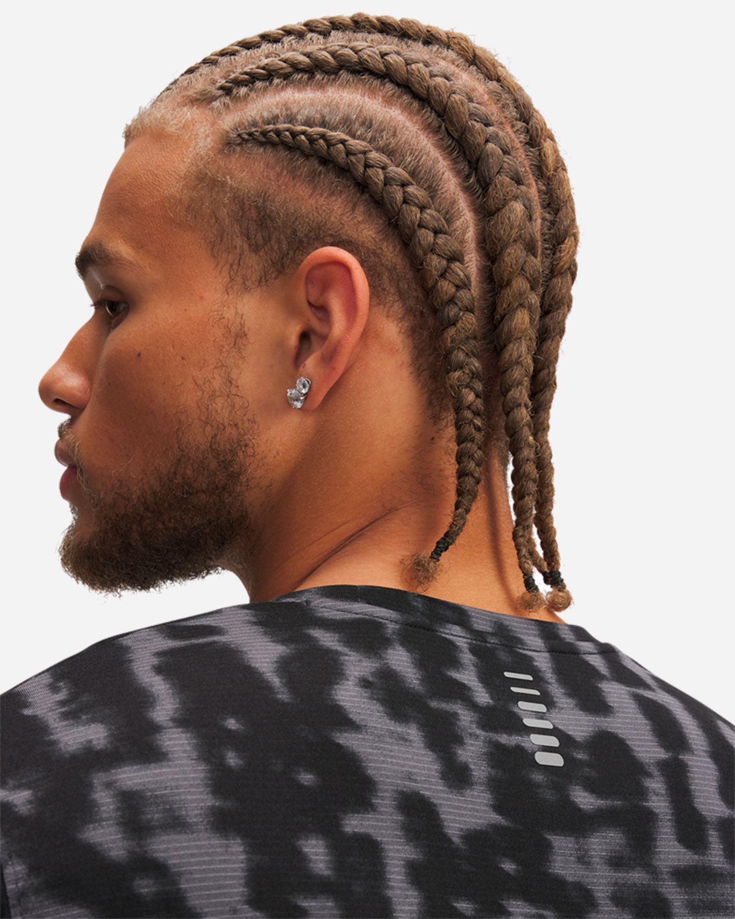 T-shirt running UNDER ARMOUR LAUNCH PRINTED M - Nero - 2 | Cisalfa Sport