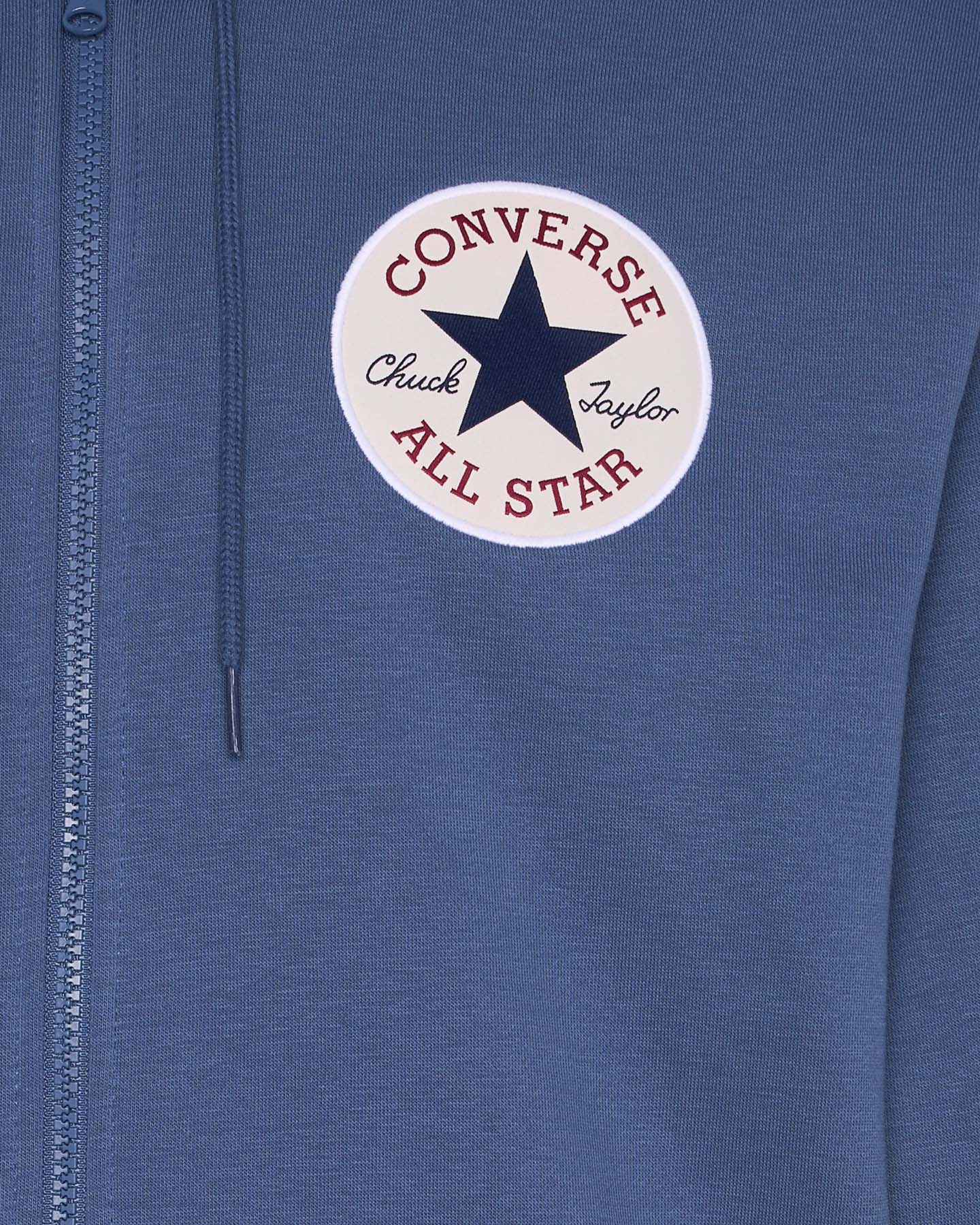 Felpa CONVERSE CHUCK TAYLOR M - Blu - 2 | Cisalfa Sport