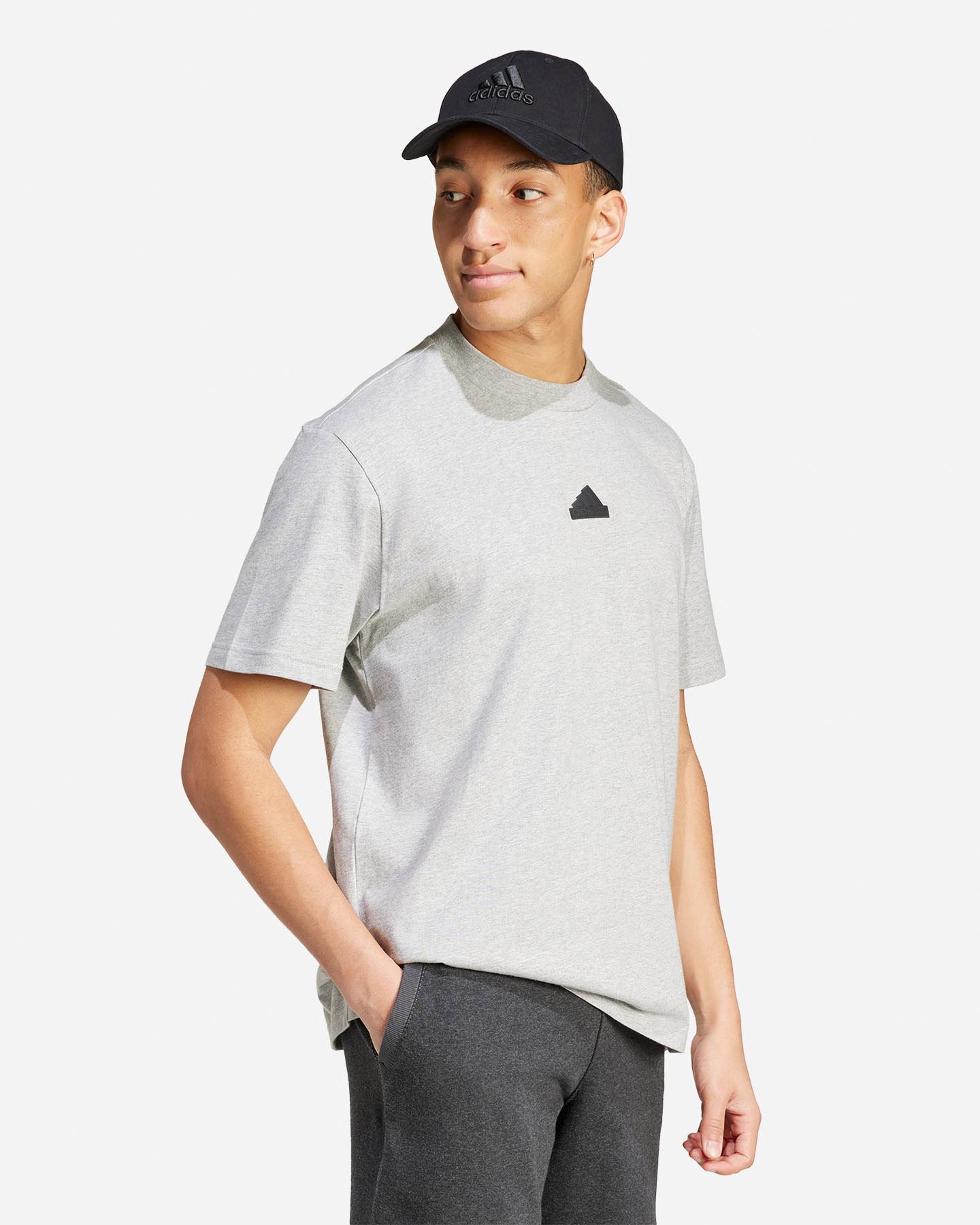 T-shirt ADIDAS BRAND LOVE M - Grigio - 3 | Cisalfa Sport