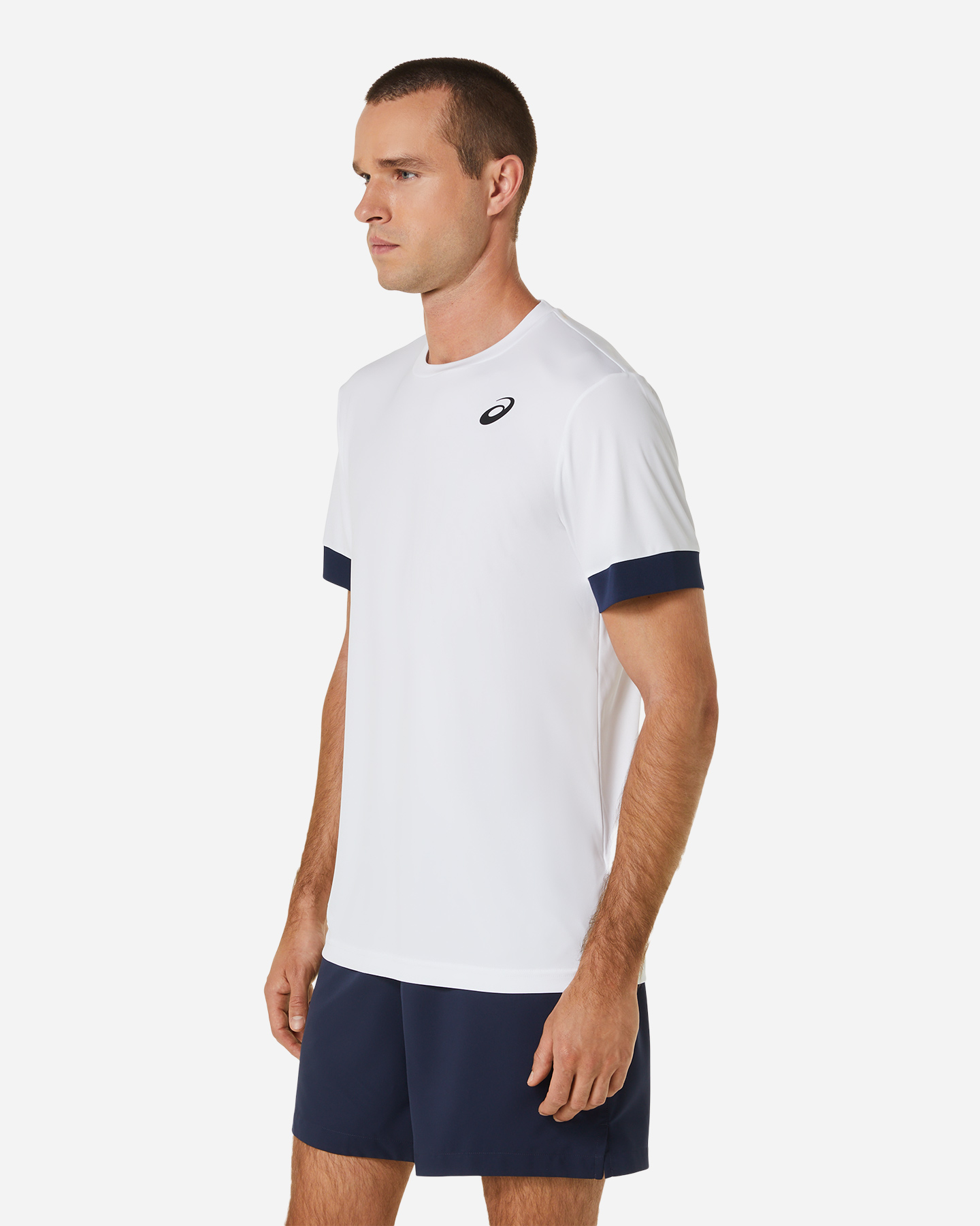 T-shirt tennis ASICS COURT M - Bianco - 1 | Cisalfa Sport