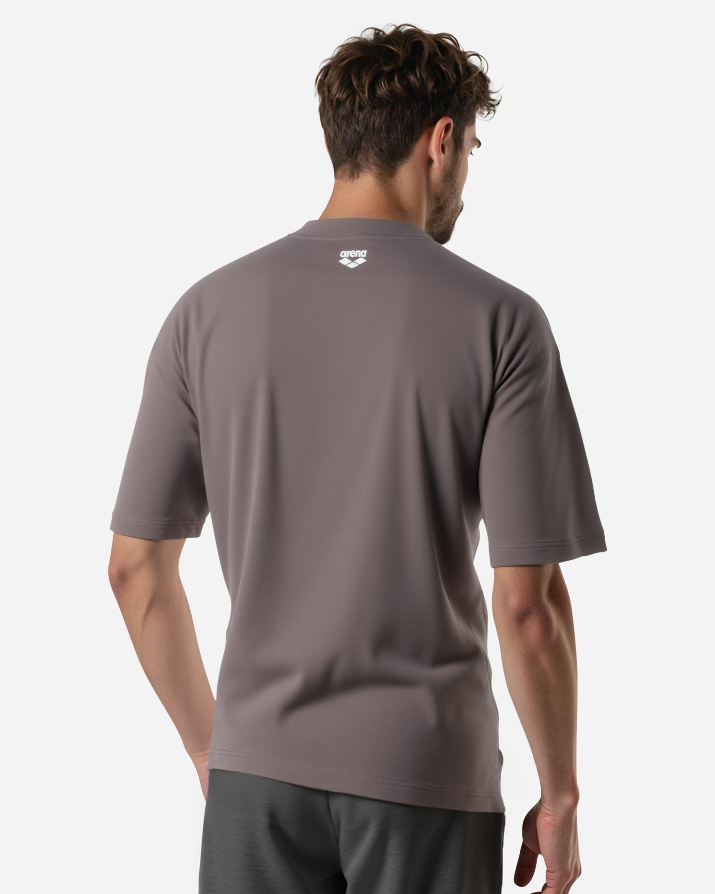 T-shirt ARENA ATHLETIC ESSENTIAL M - Grigio - 4 | Cisalfa Sport