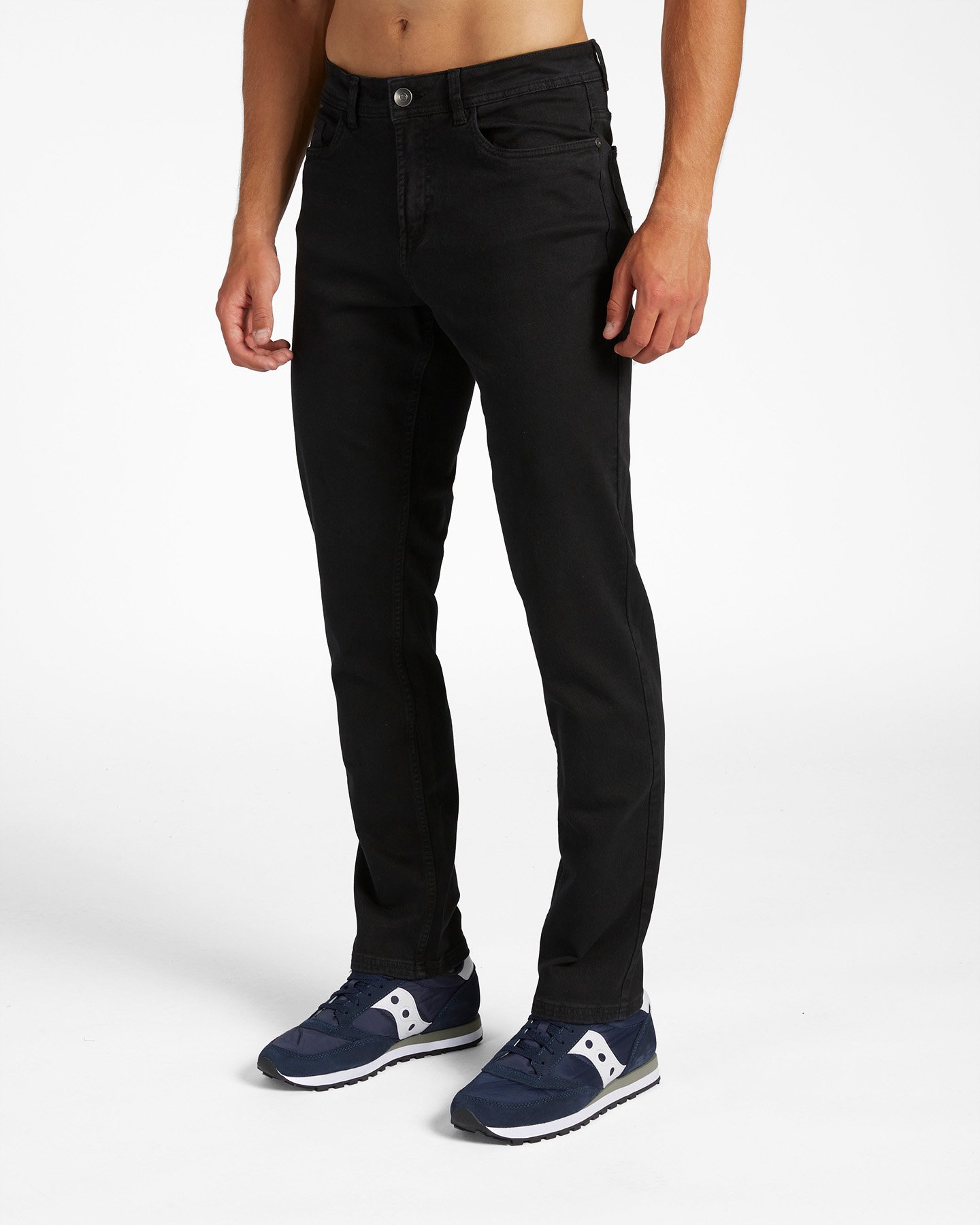 Pantalone DACK'S 5TS SLIM TWILL M - Nero - 2 | Cisalfa Sport