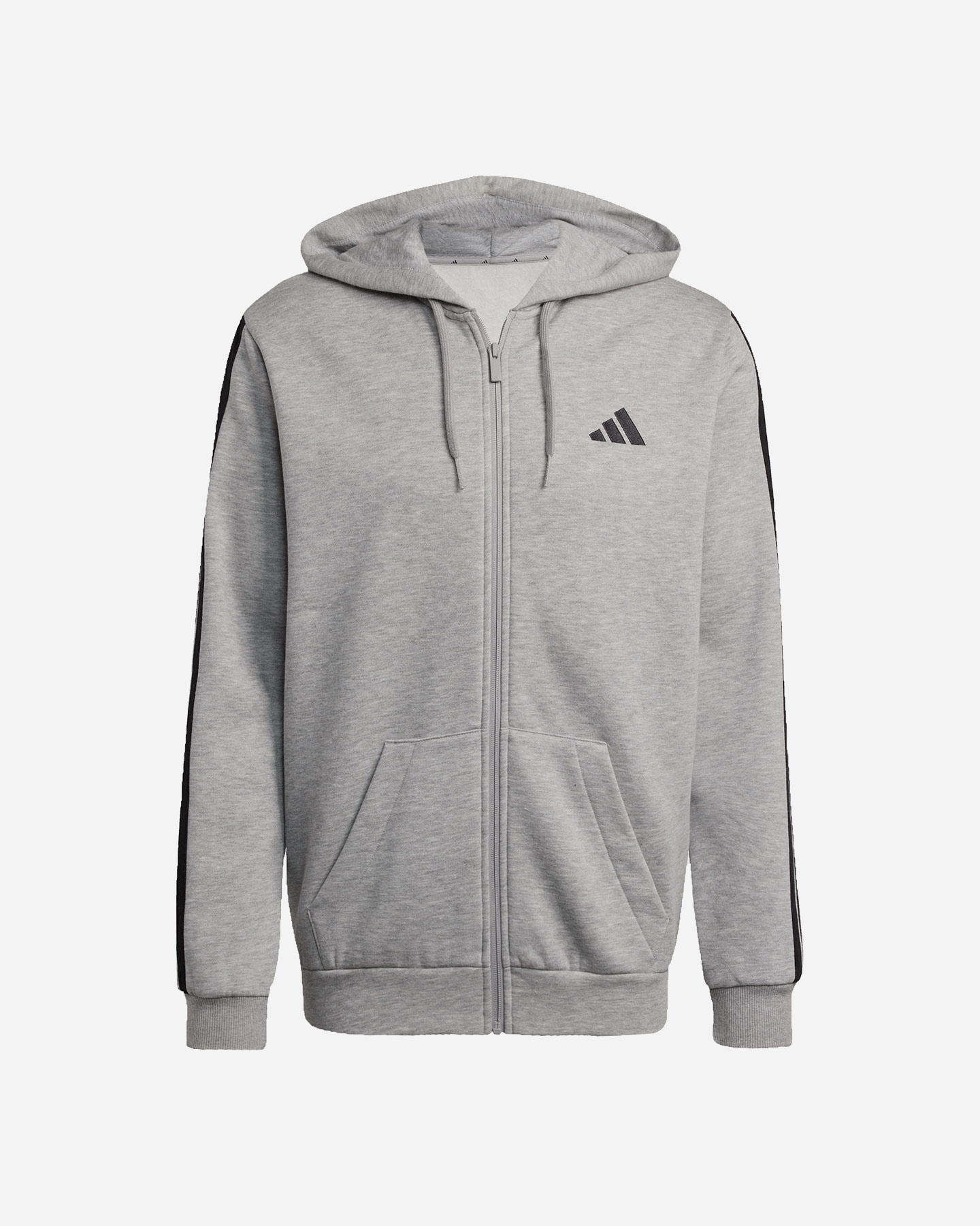 Felpa ADIDAS 3STRIPES ESSENTIALS M - Grigio - 1 | Cisalfa Sport