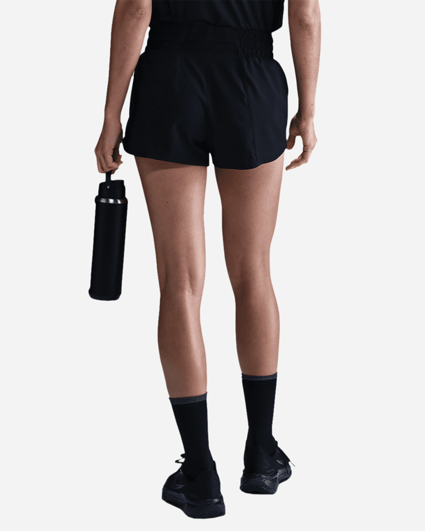 Short running NIKE ONE SWOOSH W - Nero - 1 | Cisalfa Sport