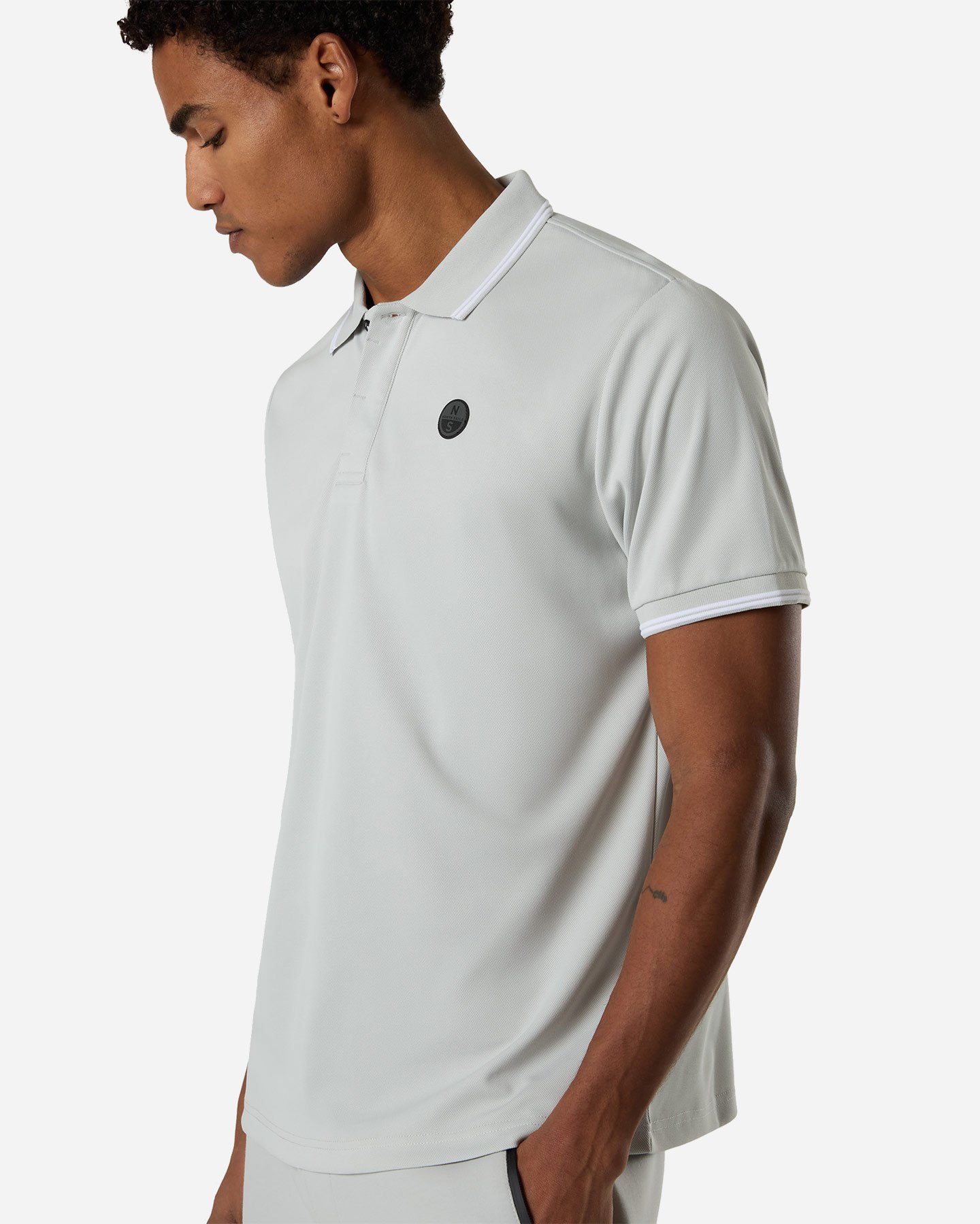 Polo NORTH SAILS PIQUET COOLMAX M - Grigio - 3 | Cisalfa Sport