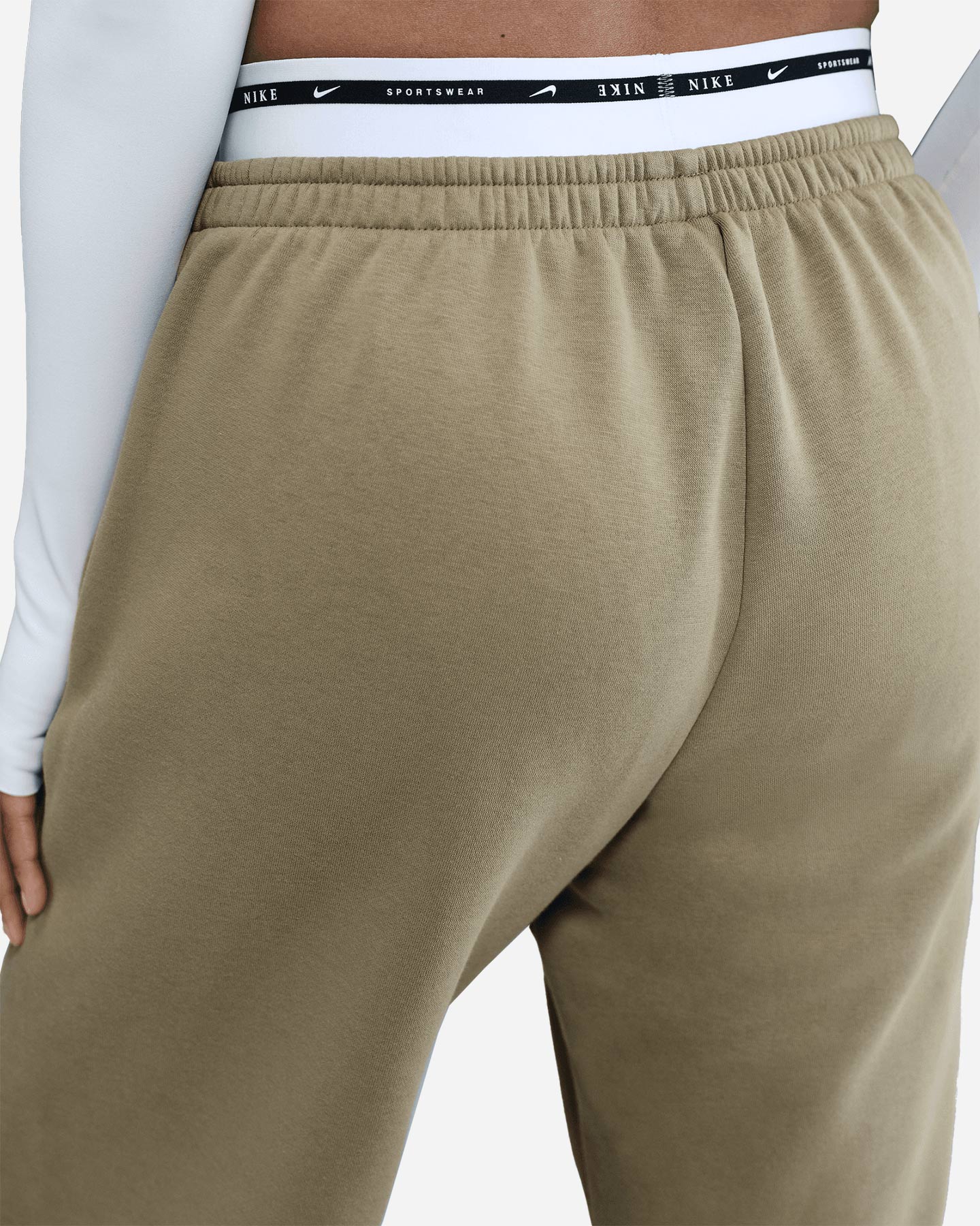 Pantalone NIKE PHOENIX W  - Beige - 5 | Cisalfa Sport