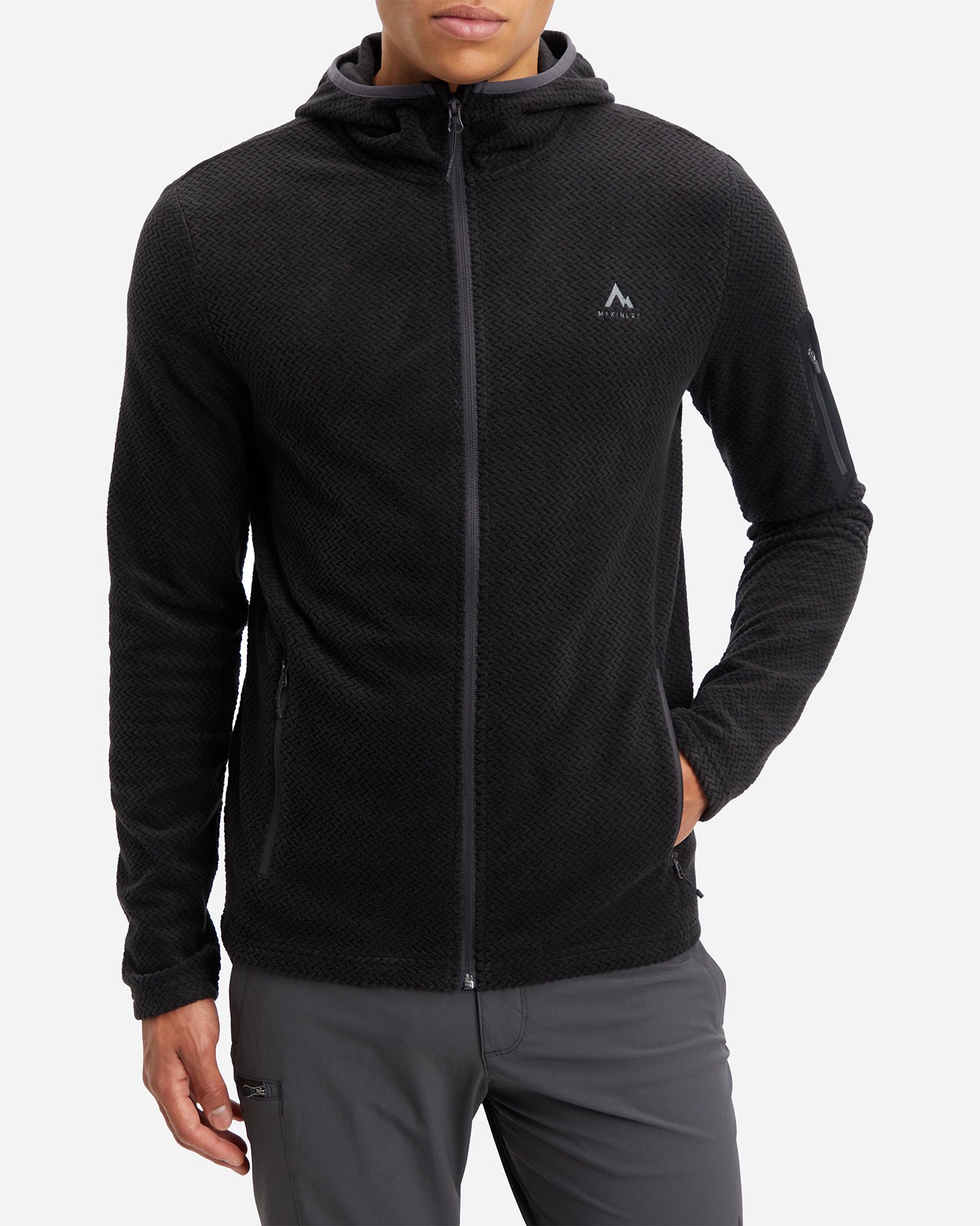 Pile MCKINLEY HUCTURE M - Nero - 1 | Cisalfa Sport