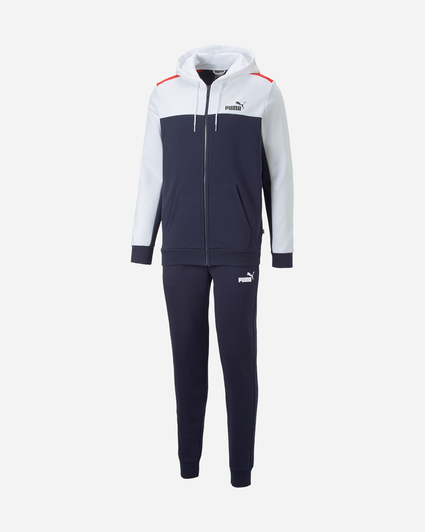 Tuta PUMA COLOR BLOCK FG C/CAP M - Blu - 0 | Cisalfa Sport