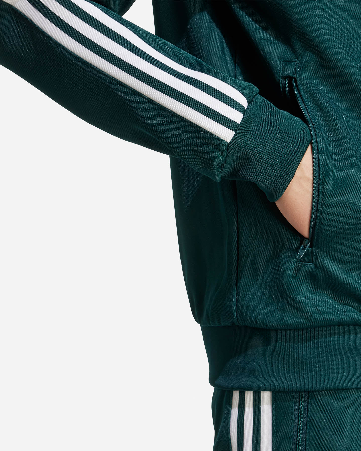 Felpa ADIDAS CLASSIC M - Verde - 5 | Cisalfa Sport